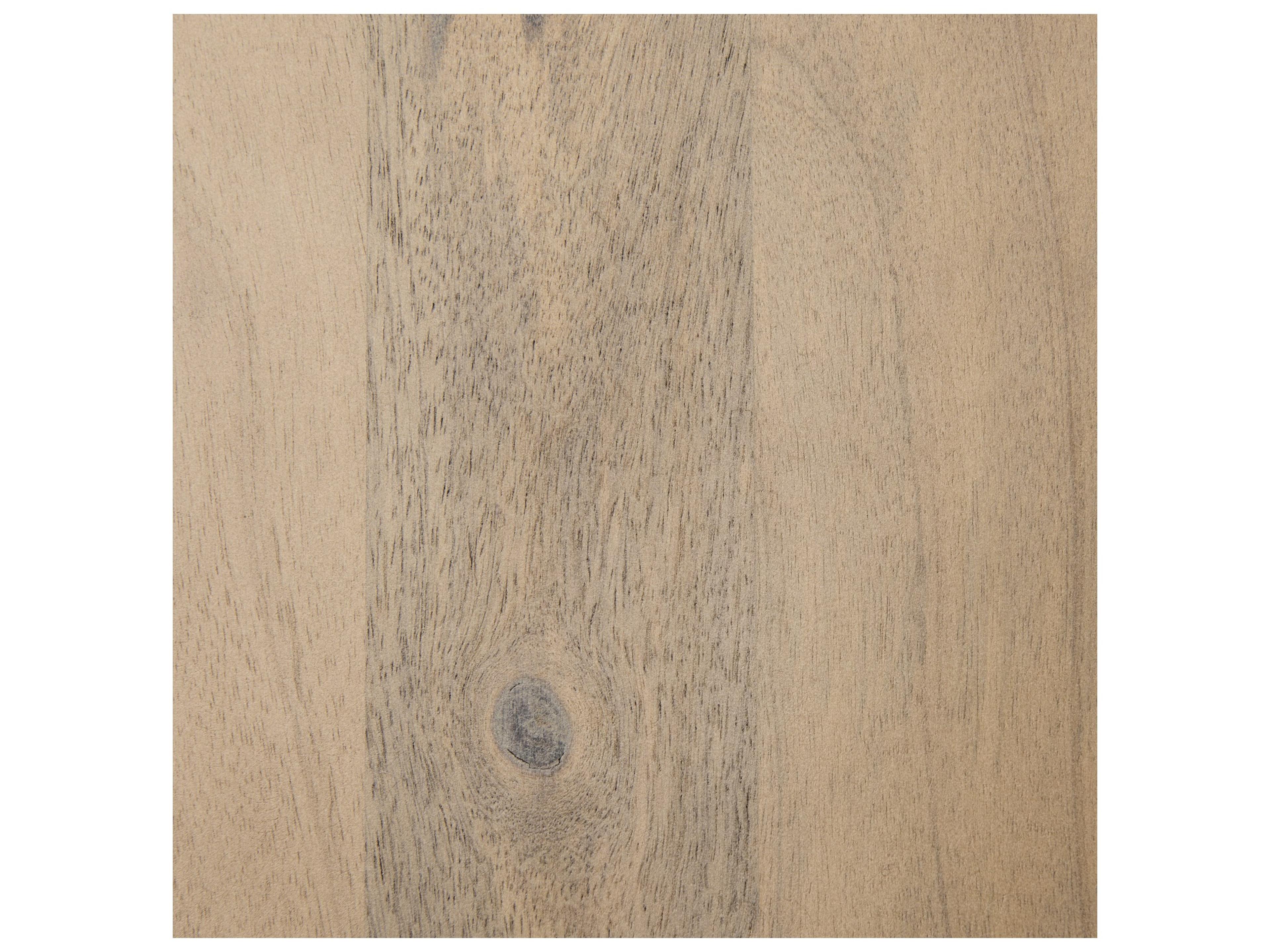 Mercana Givens 31.8"H Seat Height Brown Wood W/Silver Metal Frame Barstool