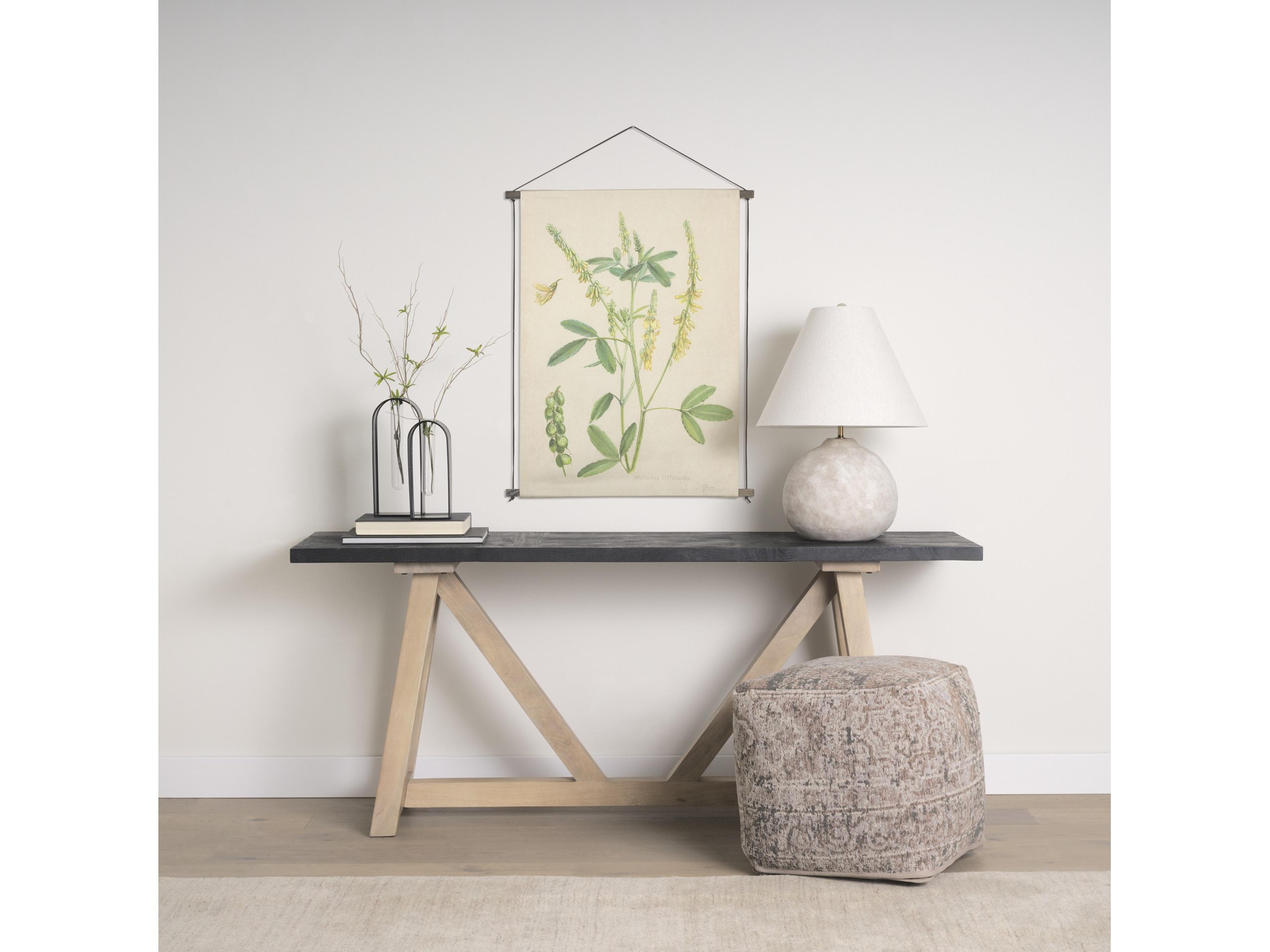 Mercana Boyer 5.1L x 3.0W x 12.0H Black Metal W/Glass Set of Two Test Tube Decorative Objects