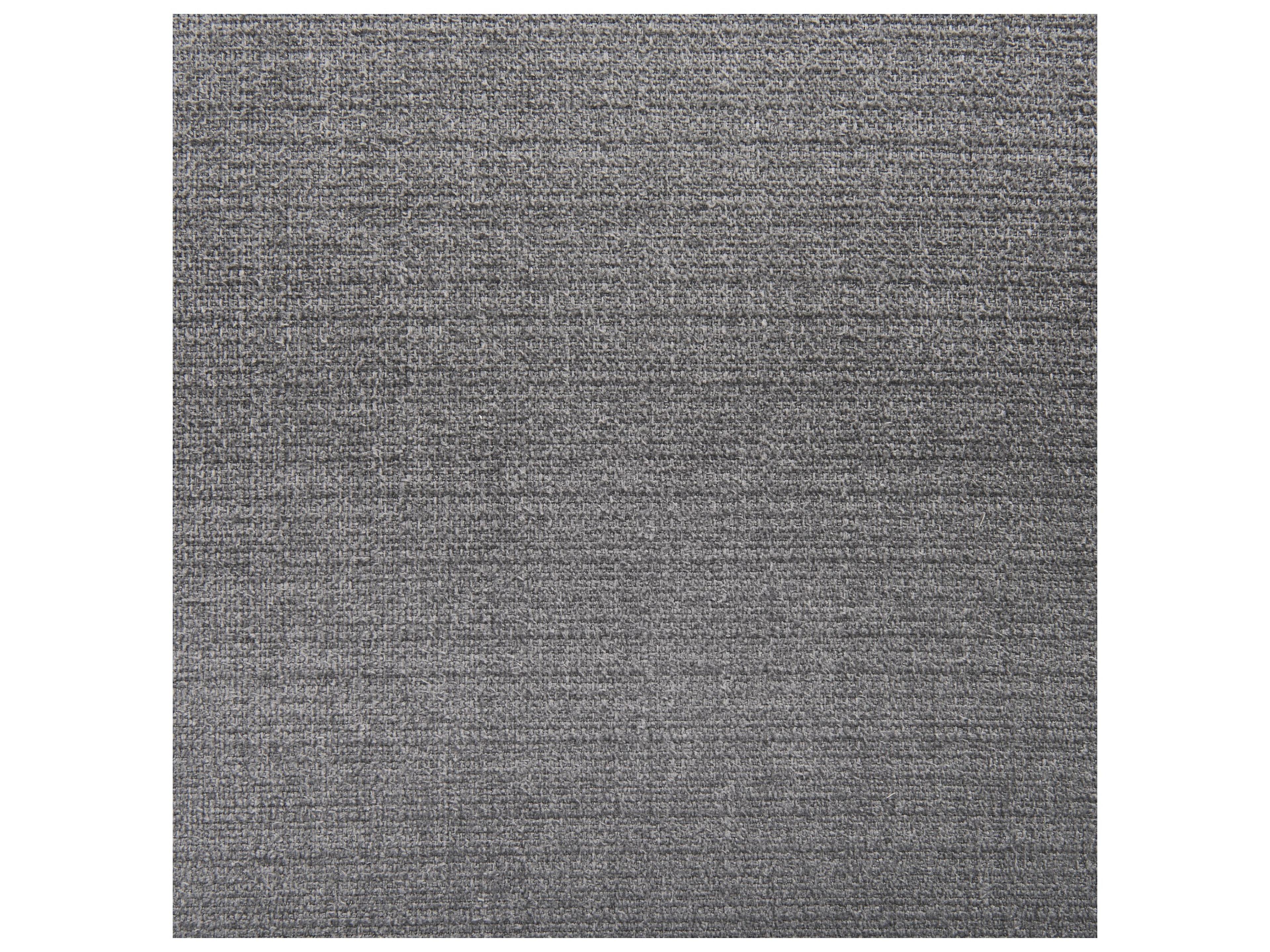 Mercana Frodo 16.5L x 16.5W x 29.75H Gray Fabric Seat W/Black Iron Frame Bar Stool