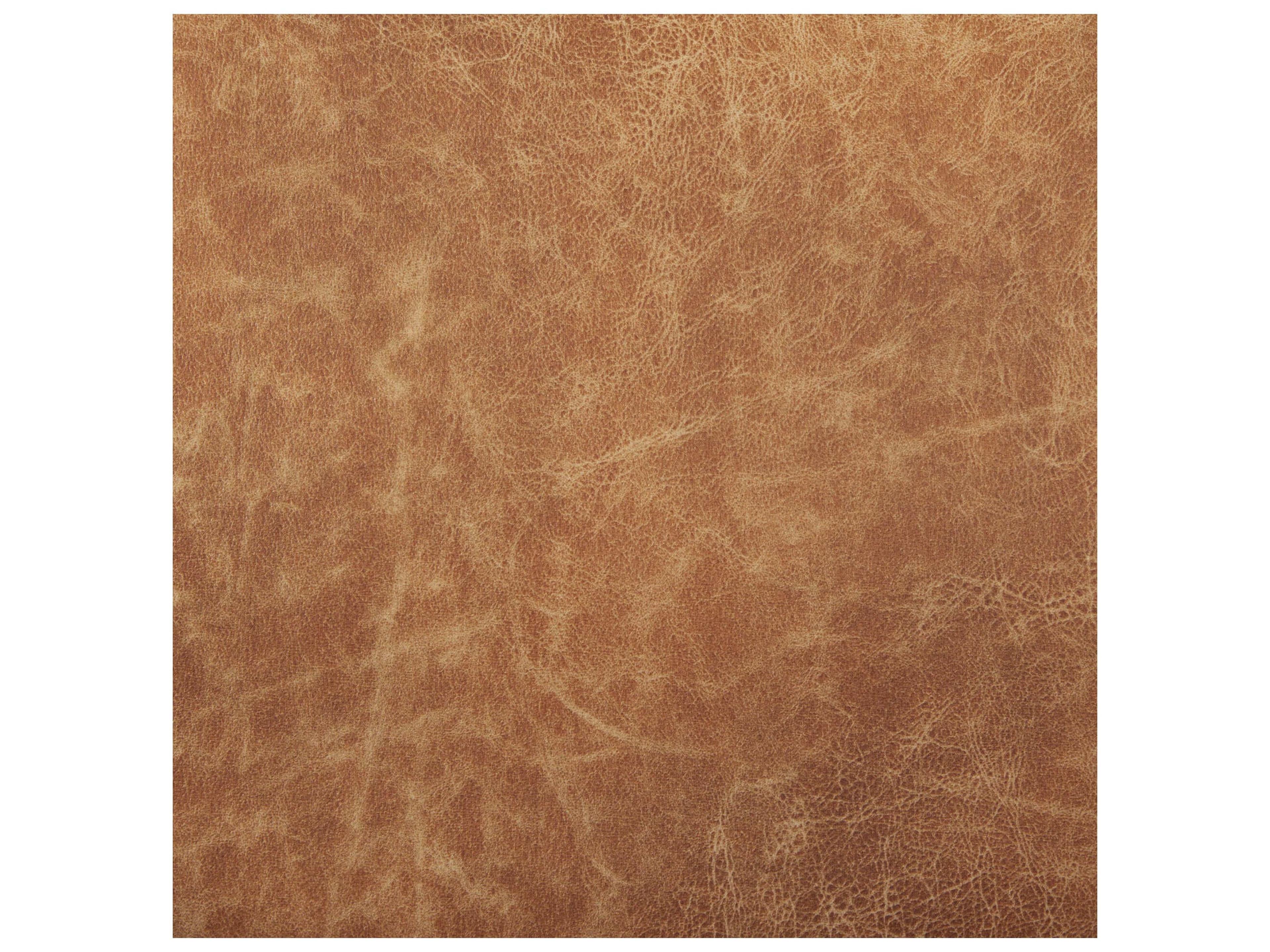 Mercana Damon 19.8L x 26.3W x 31.8H Cognac Brown Faux Leather Dining Chair