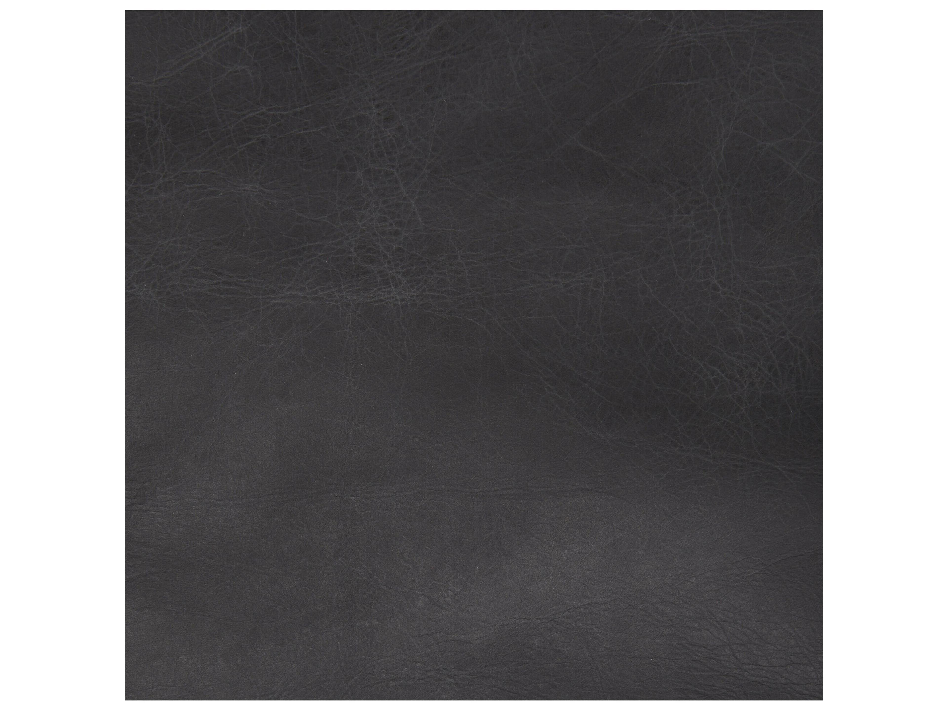 Mercana Cochrane 34.5L x 33.0W x 32.5H Black Leather Wrapped Chair