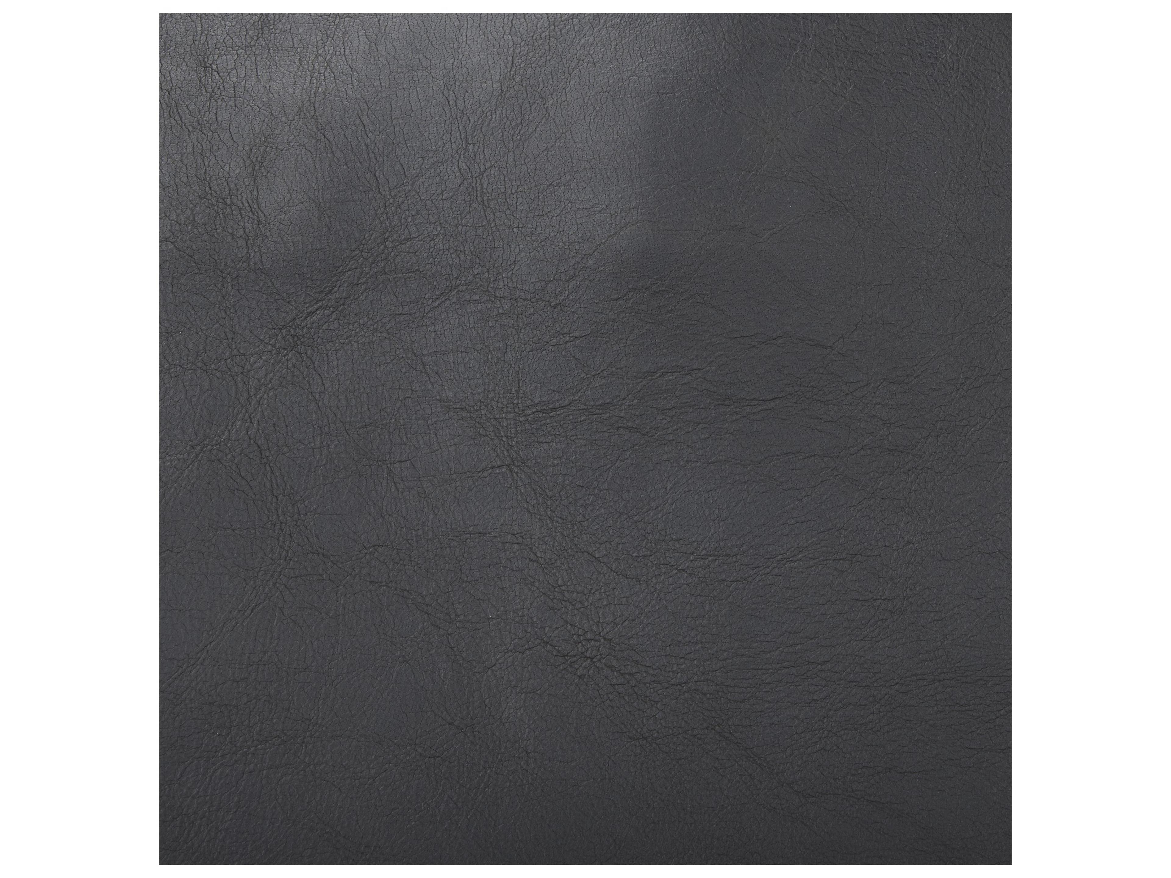 Mercana Elodie 24.4L x 33.9W x 30.7H Black Leather W/Black Stain Beech Wood Frame Accent Chair