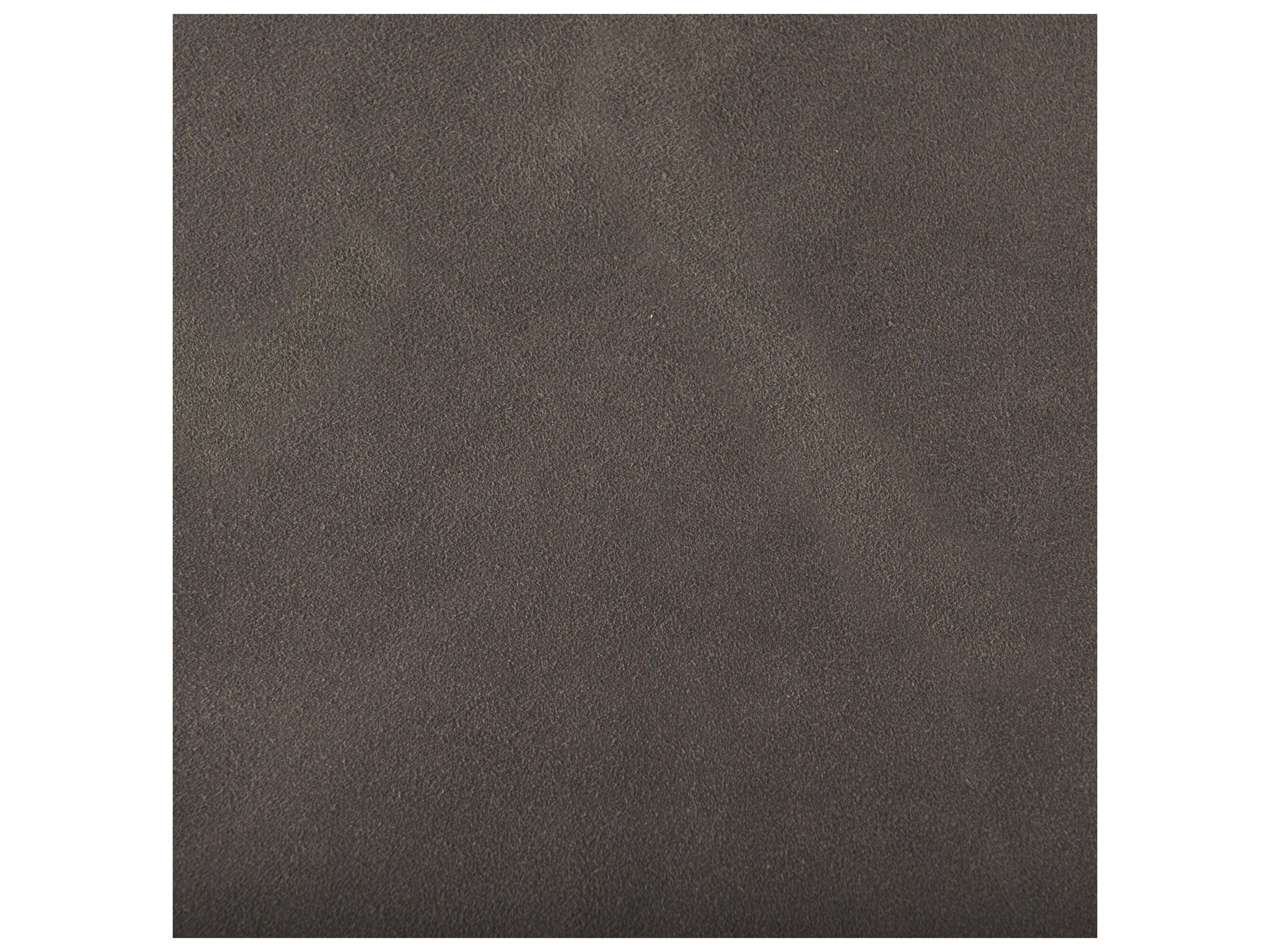 Mercana Direttore 19.3L x 19.3W x 44.1H Brown/Gray Suede W/ Metal Frame Bar Stool