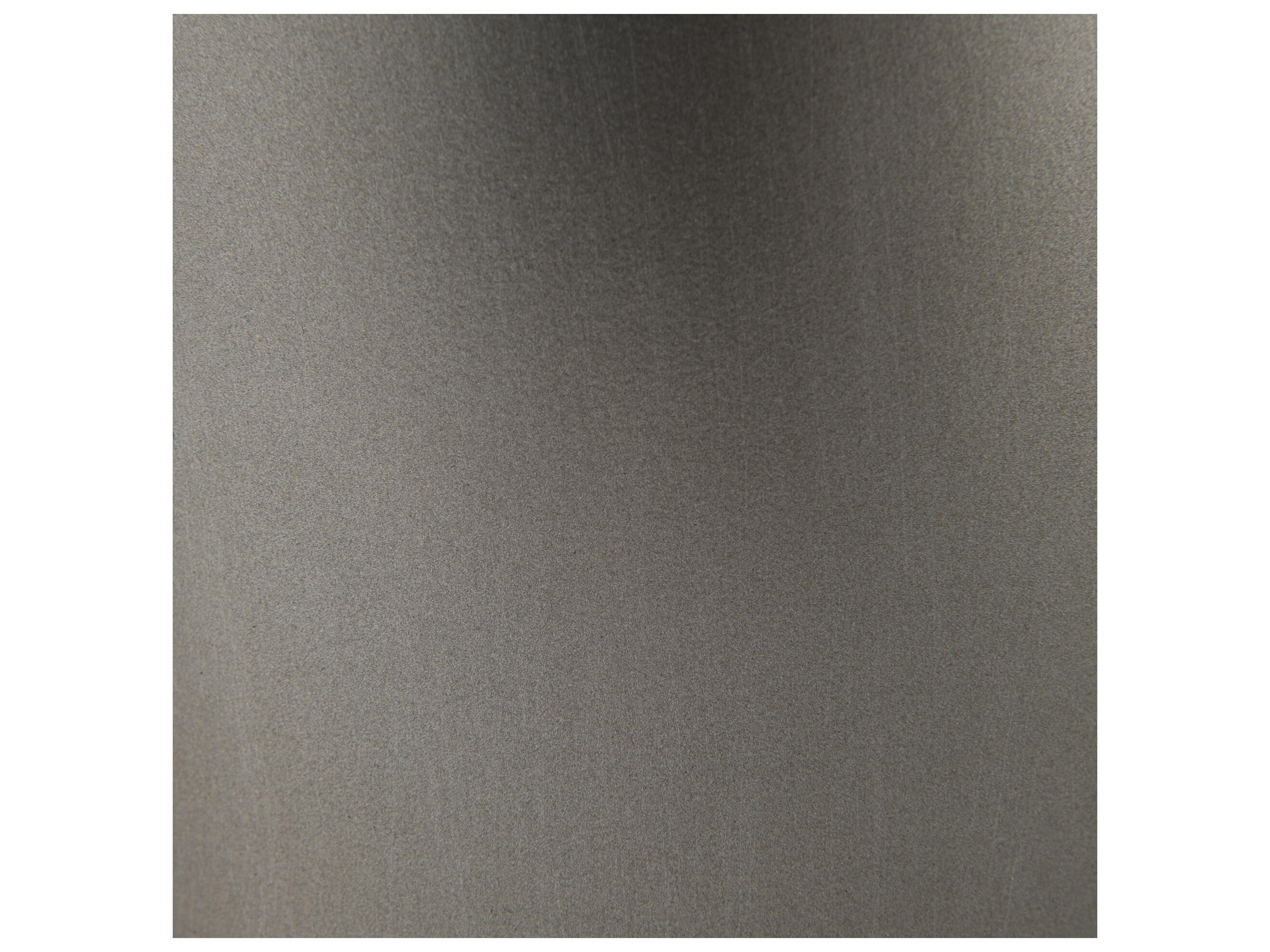 Mercana Elio 12.2H Large Gun Metal Gray Metal W/Studs Vase