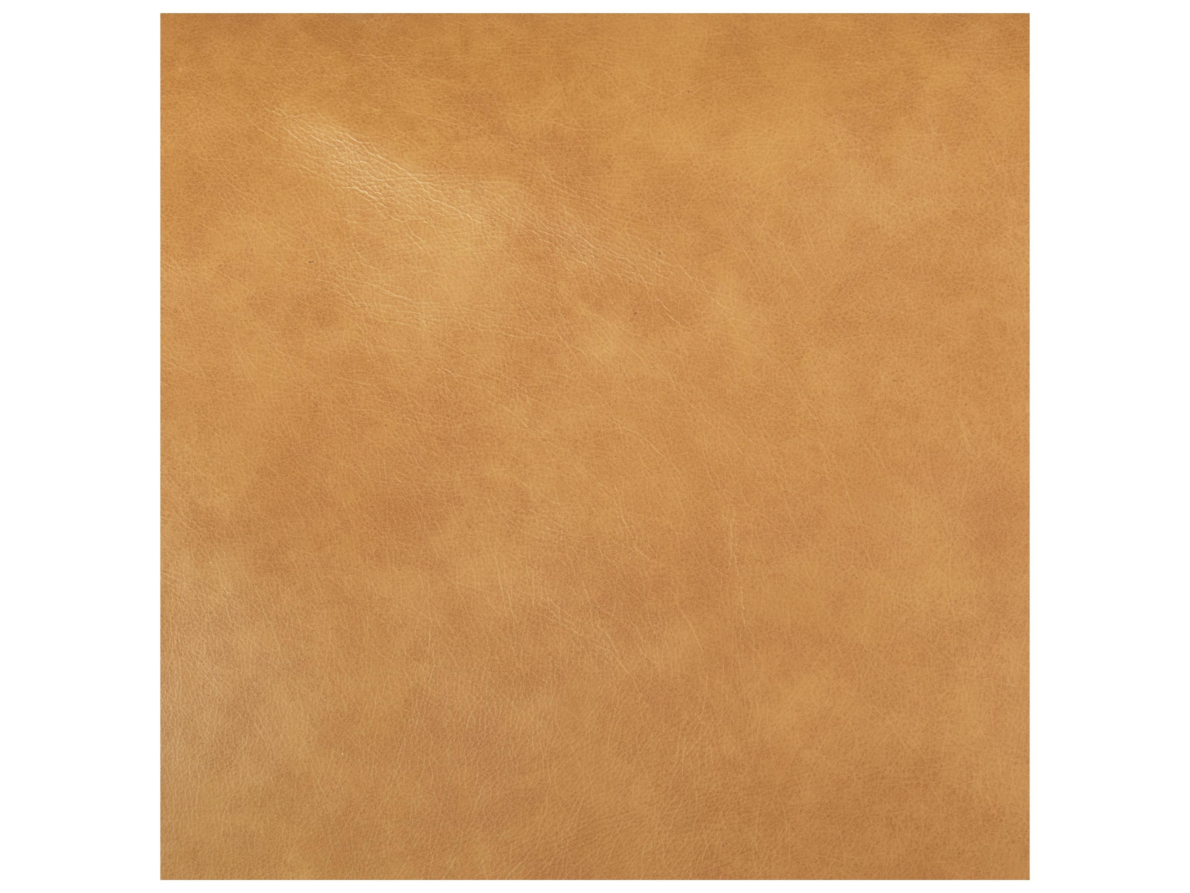 Mercana Elton  87.8L x 37.8W x 34.6H Tan Leather Sofa