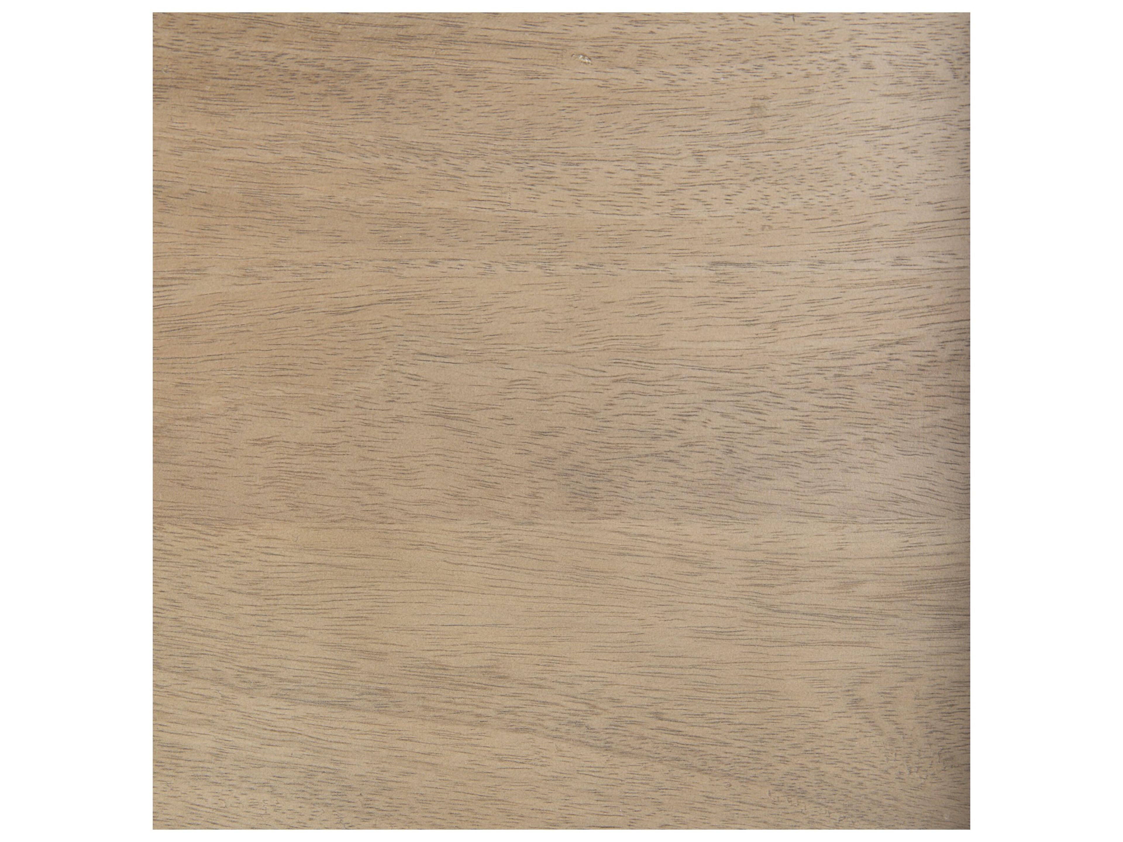 Mercana Morris 63.0L x 15.0W x 31.0H Beige Wood w/ Black Metal Frame 2 Drawer Console Table