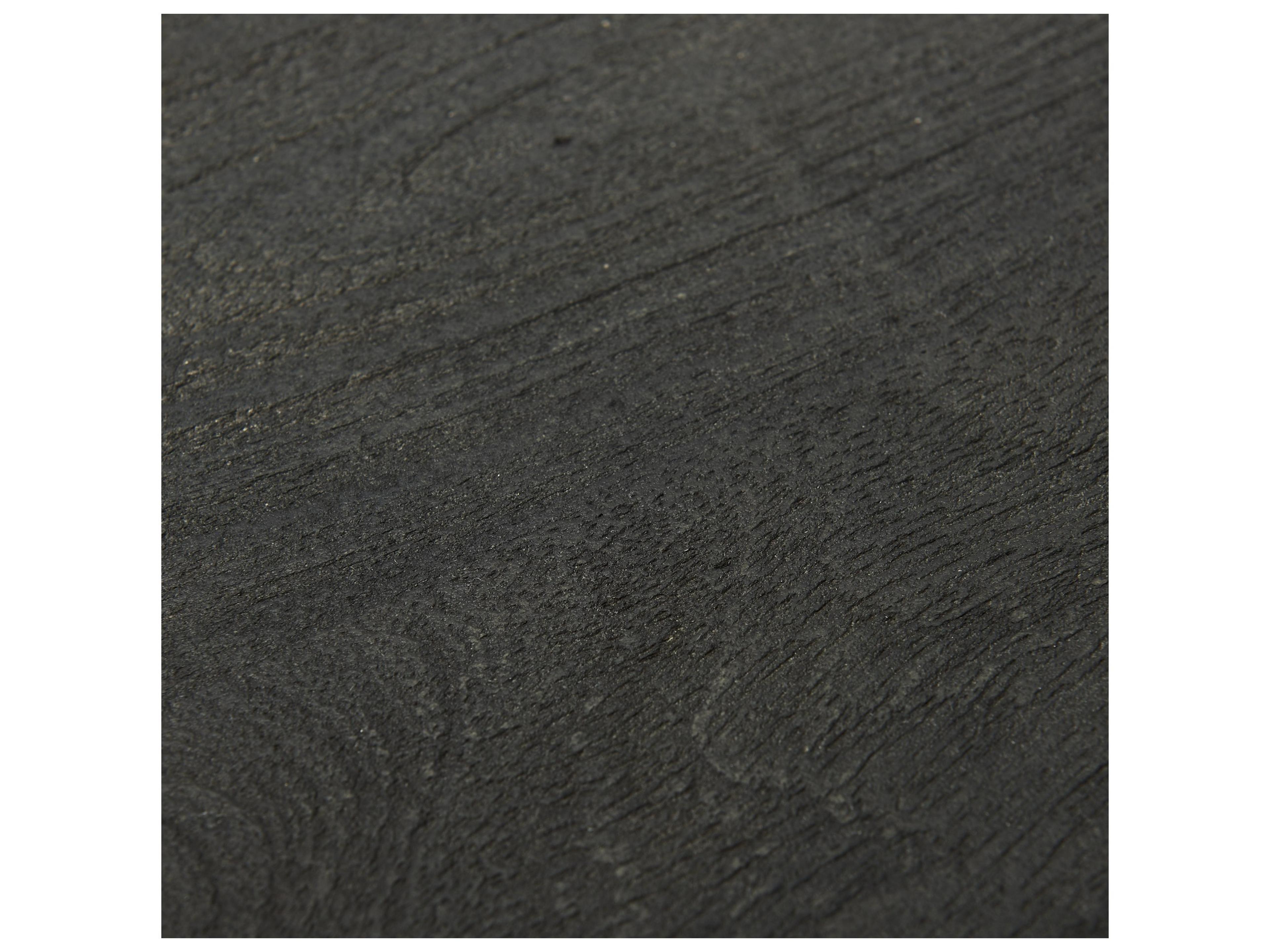 Mercana Atticus Black Wood and Antiqued Gold Metal Nesting Accent Tables (Set of 2)