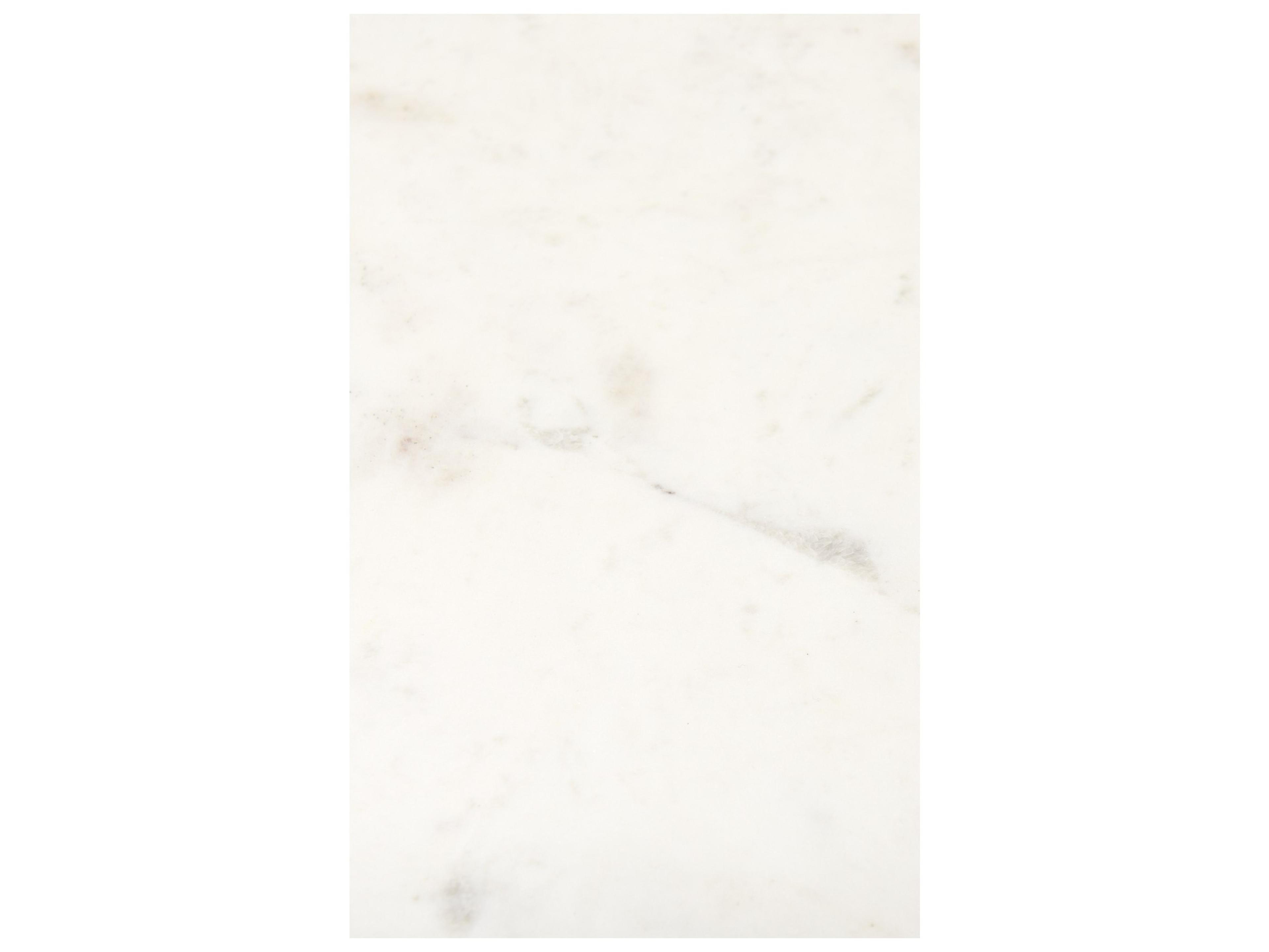 Mercana Atticus Marble and Antiqued Gold Metal Coffee Table