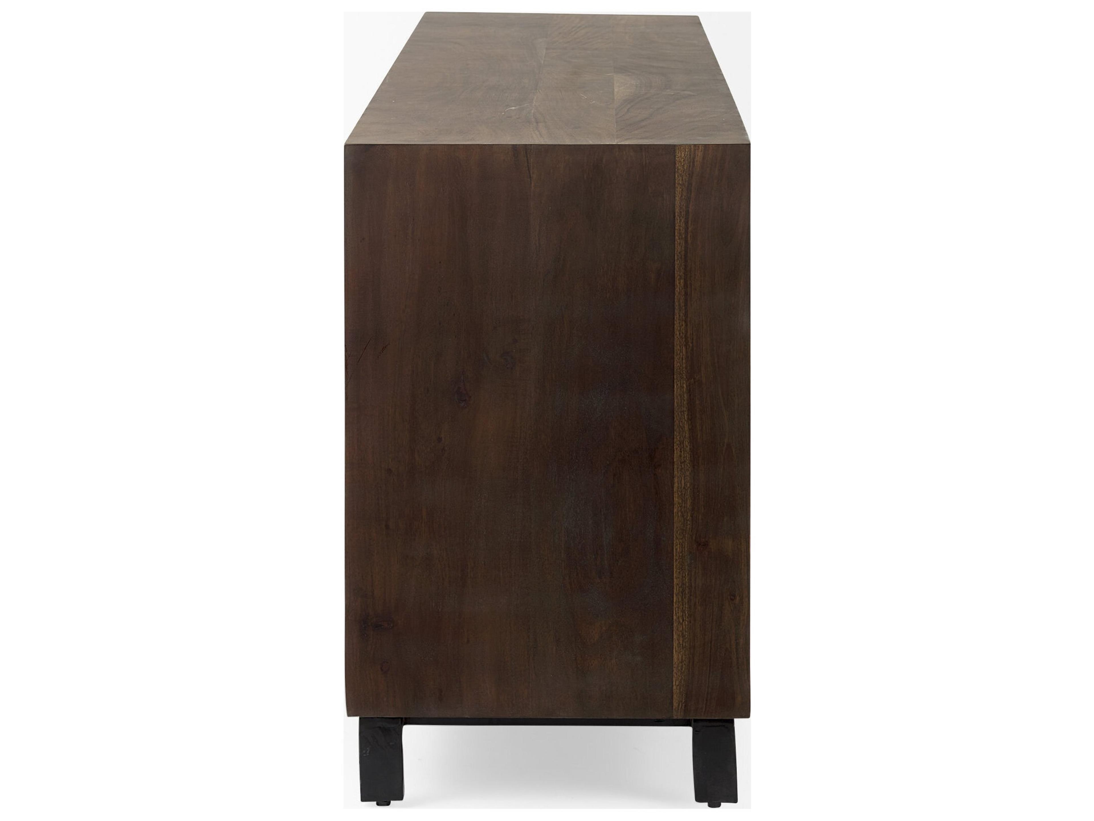 Mercana Hemlock 69L x 18W x 30H Brown Wood Sideboard