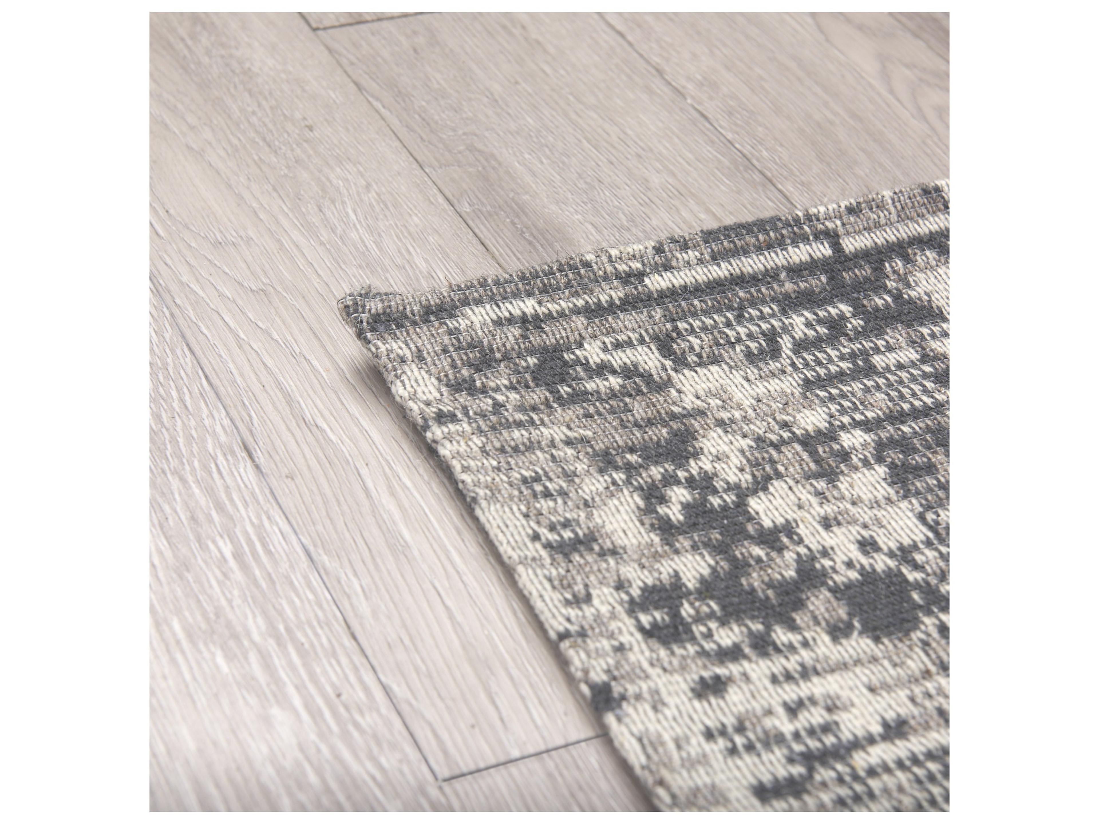 Mercana Greyson 96.0L x 60.0W x 0.4H Gray Area Rug