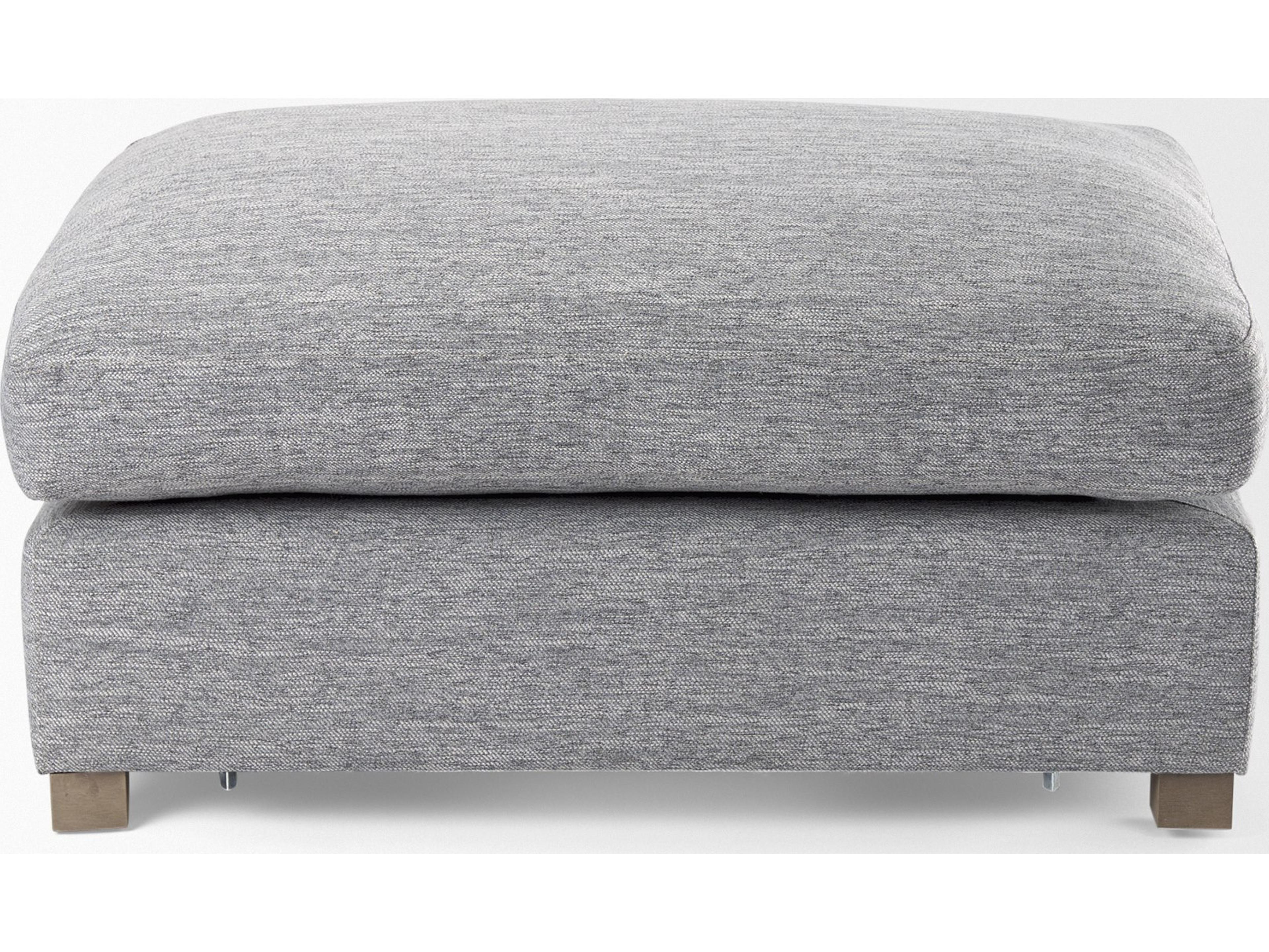 Mercana Valence 38.6L x 26.0W x 17.7H Castlerock Gray 2/3 Ottoman Sectional Piece