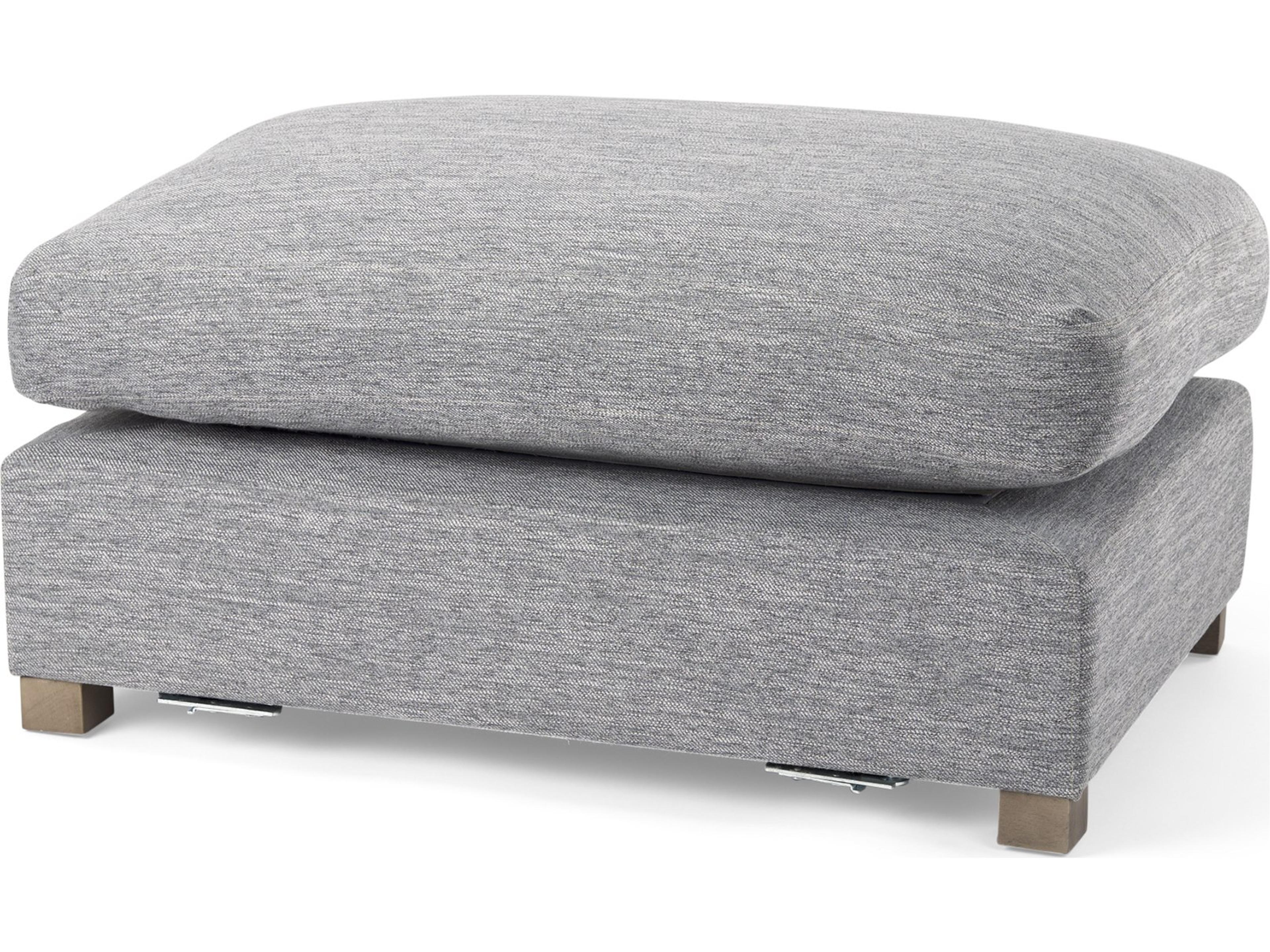 Valence 38.6L x 26.0W x 17.7H Castlerock Gray 2/3 Ottoman Sectional Piece