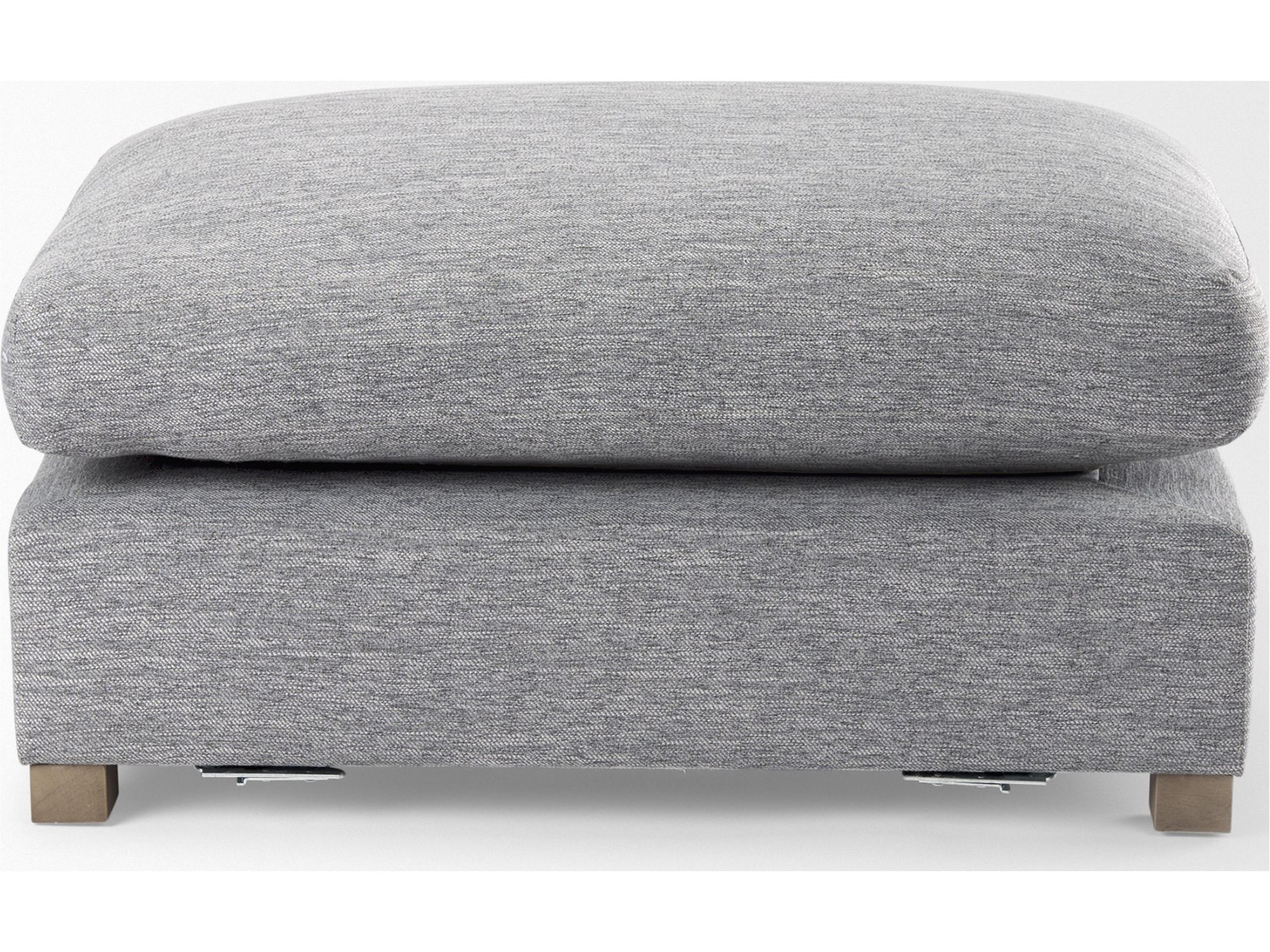 Mercana Valence 38.6L x 26.0W x 17.7H Castlerock Gray 2/3 Ottoman Sectional Piece