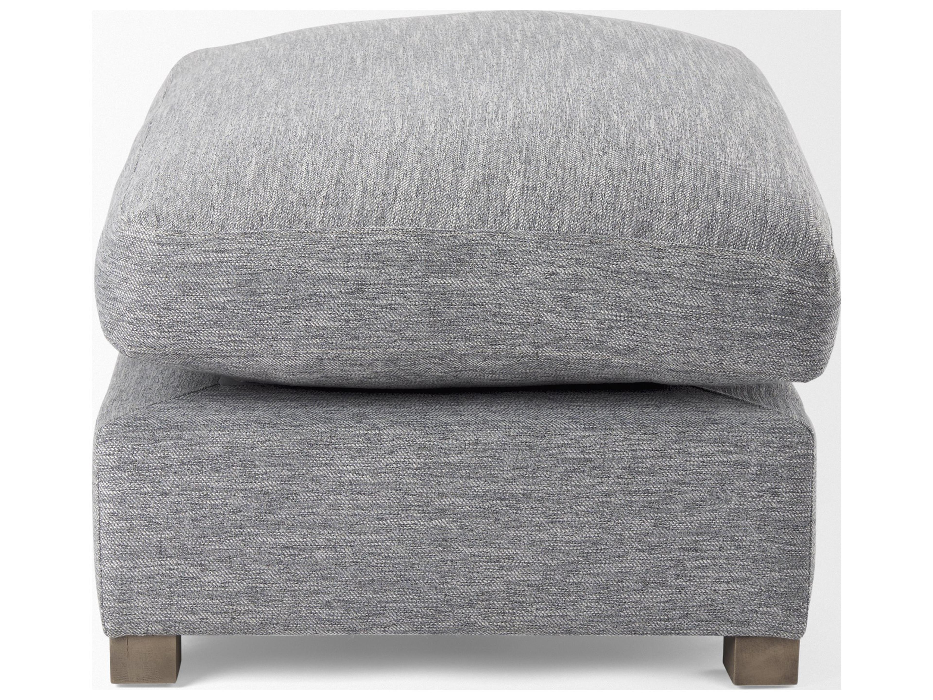 Mercana Valence 38.6L x 26.0W x 17.7H Castlerock Gray 2/3 Ottoman Sectional Piece