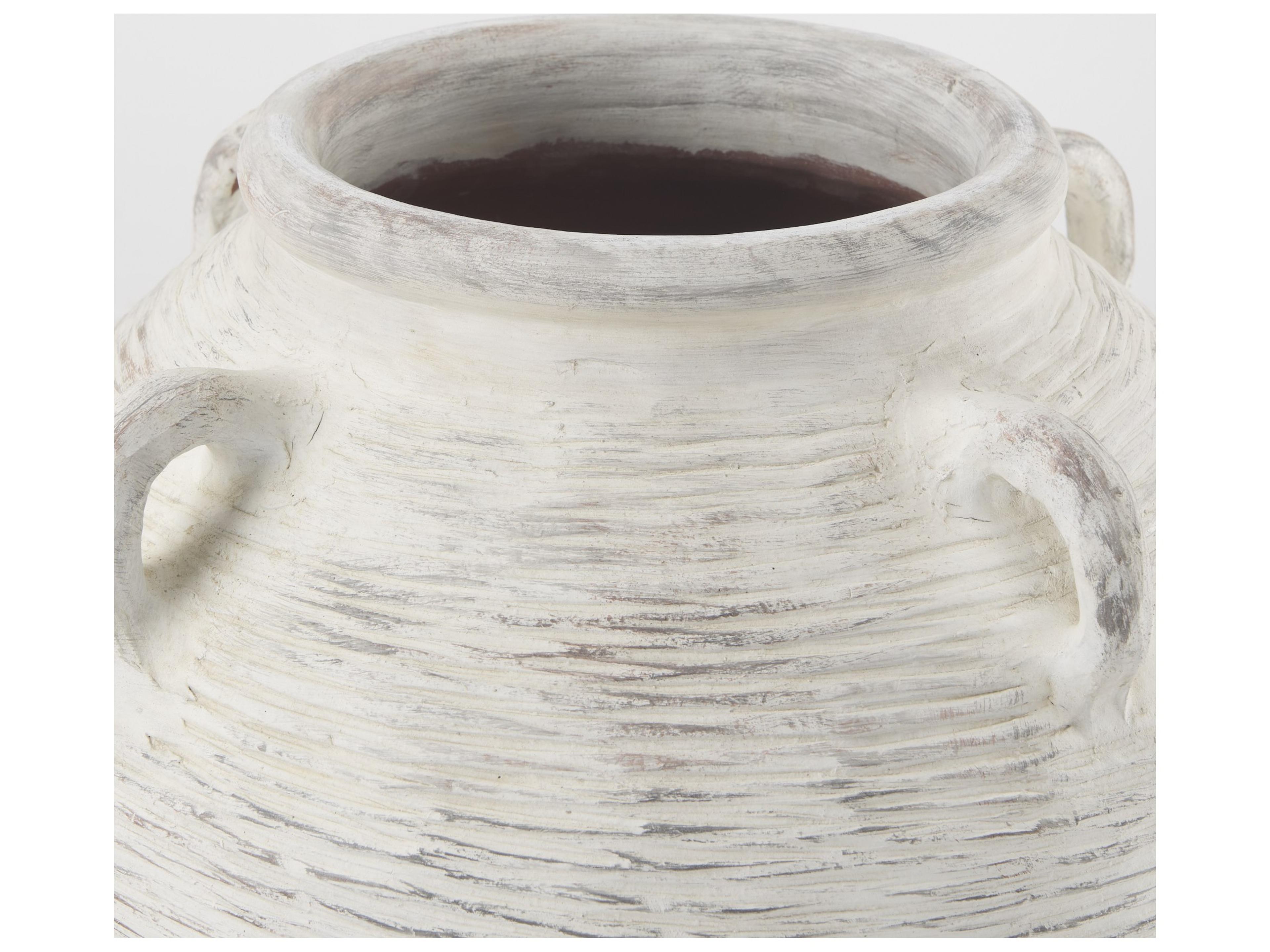 Mercana Misha 19.7L x 19.7W x 16.1H Ceramic Floor Vase