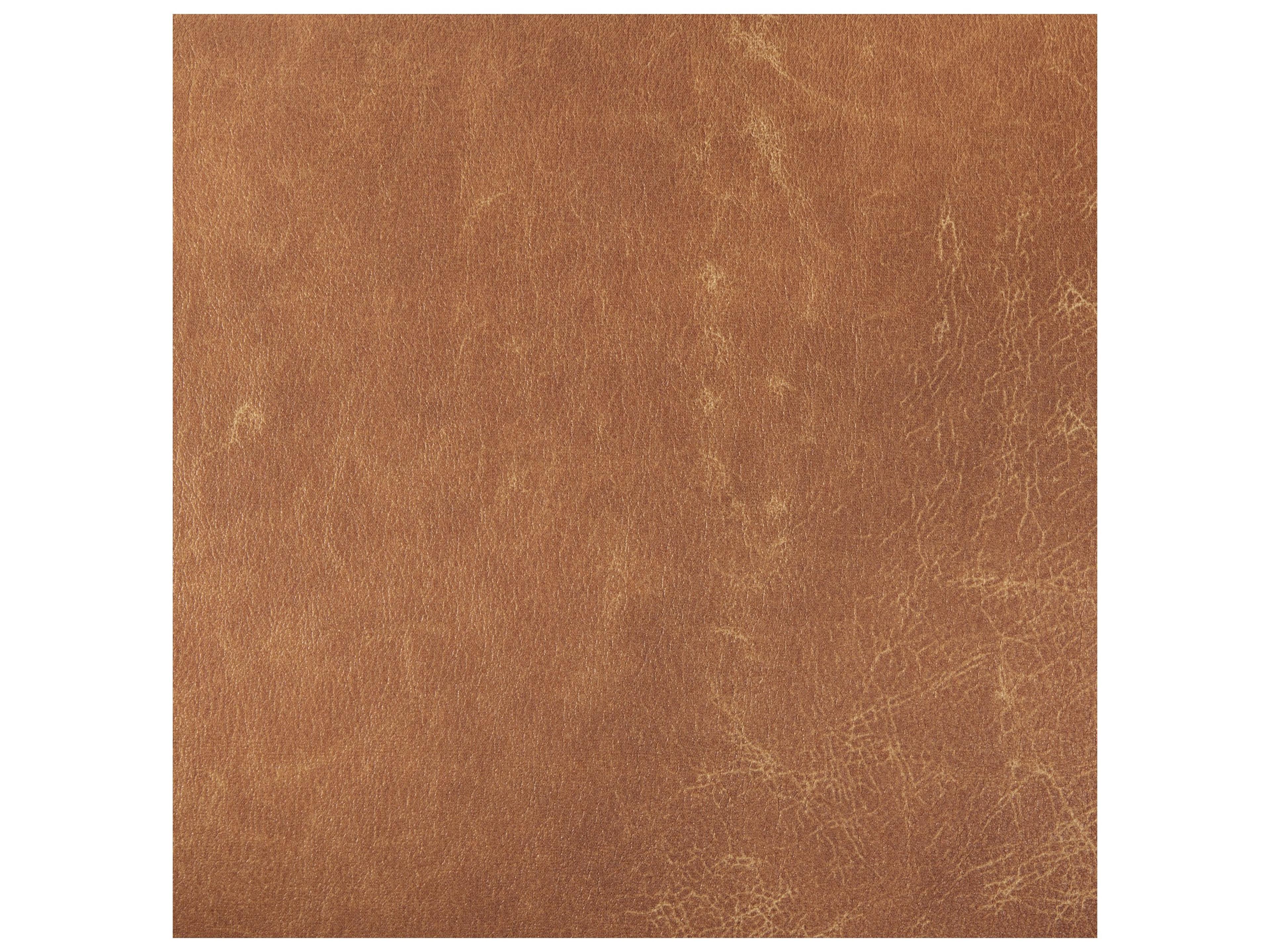 Mercana Ashton Brown Faux Leather w/ Light Wood  Accent Chair