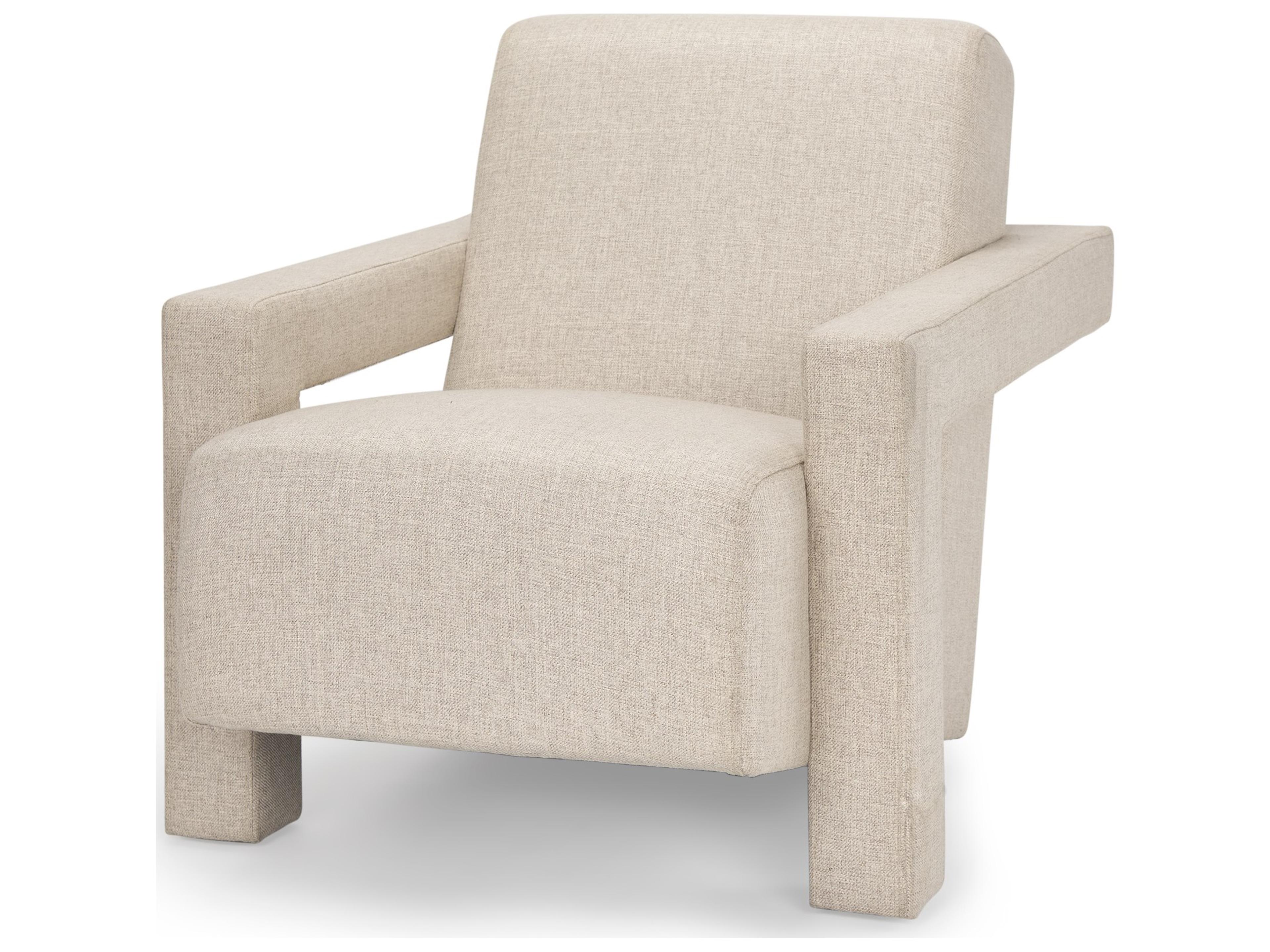 Sovereign Oatmeal Fully Upholstered Accent Chair