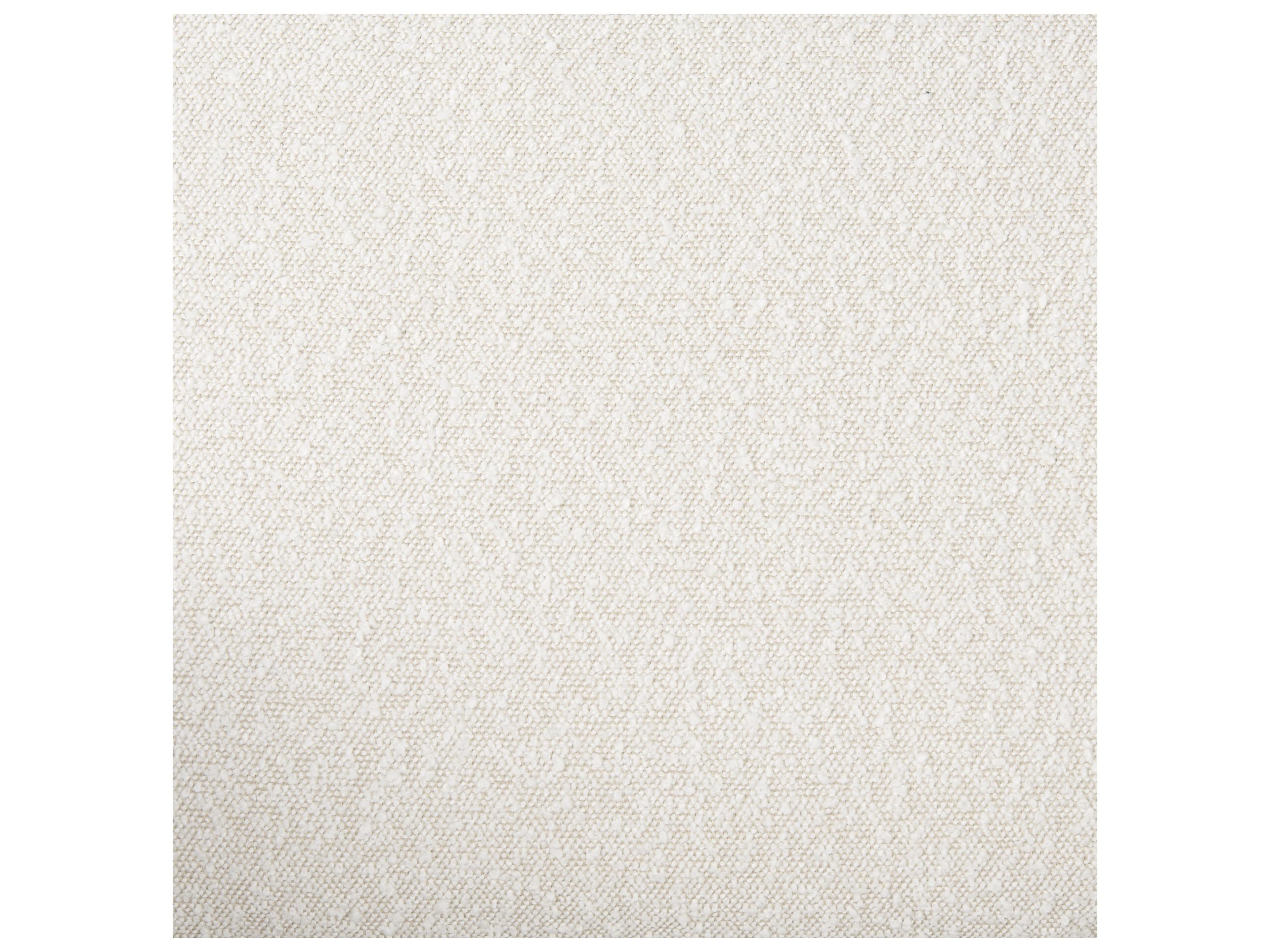 Mercana Kopari 30.1L x 30.5W x 37.2H White Boucle Fabric W/Dark Brown Wood Accent Chair