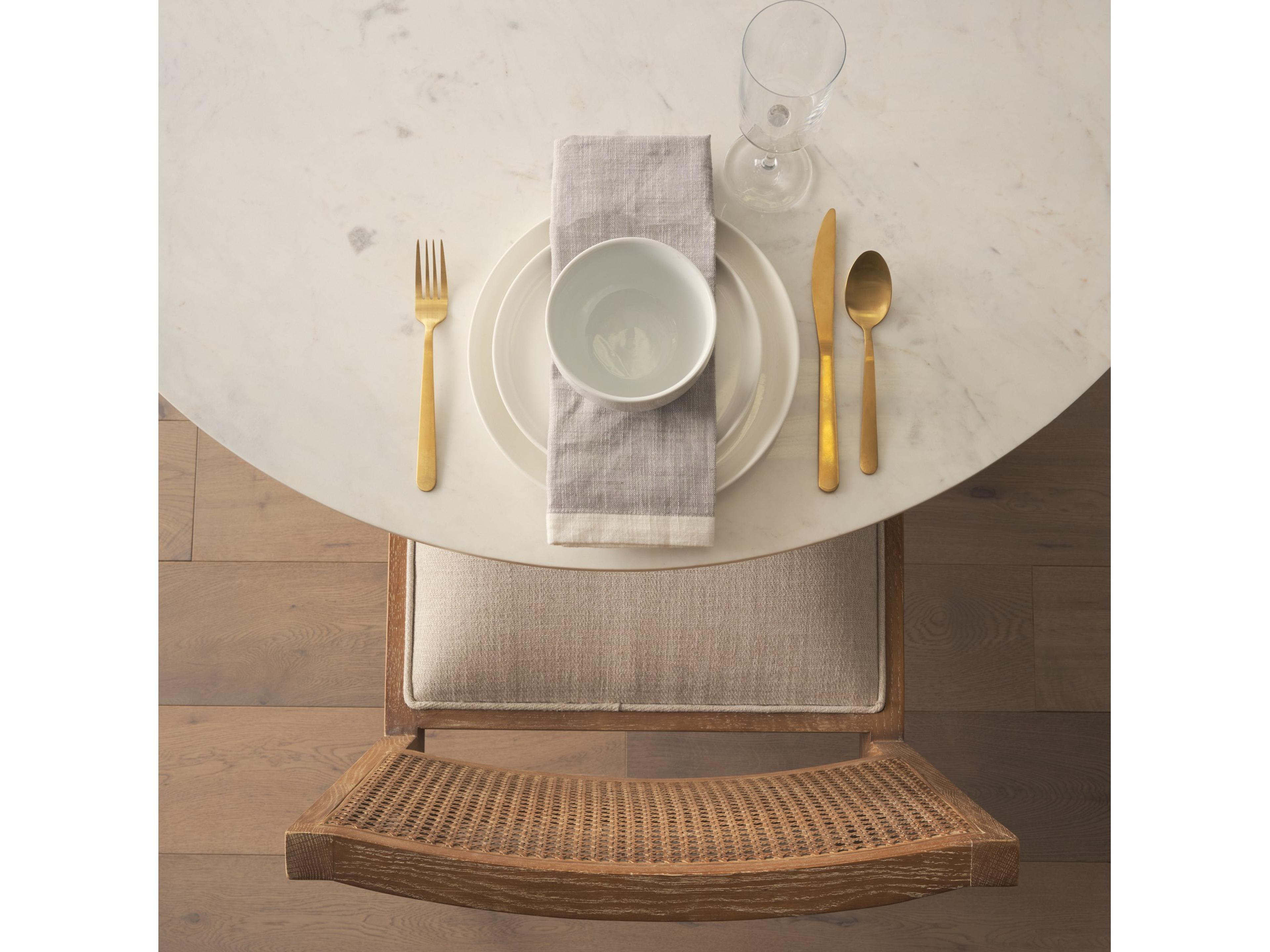 Mercana Wynn Fabric W/Brown Wood Dining Chair