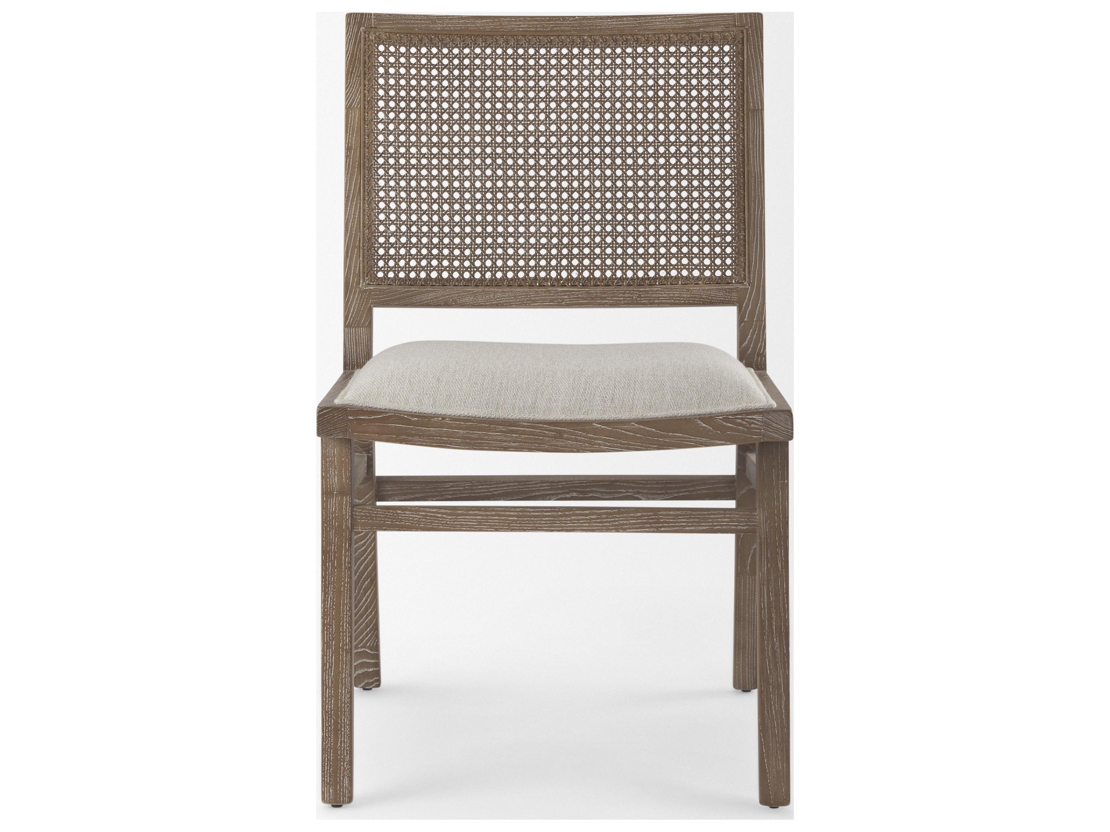 Mercana Wynn Fabric W/Brown Wood Dining Chair