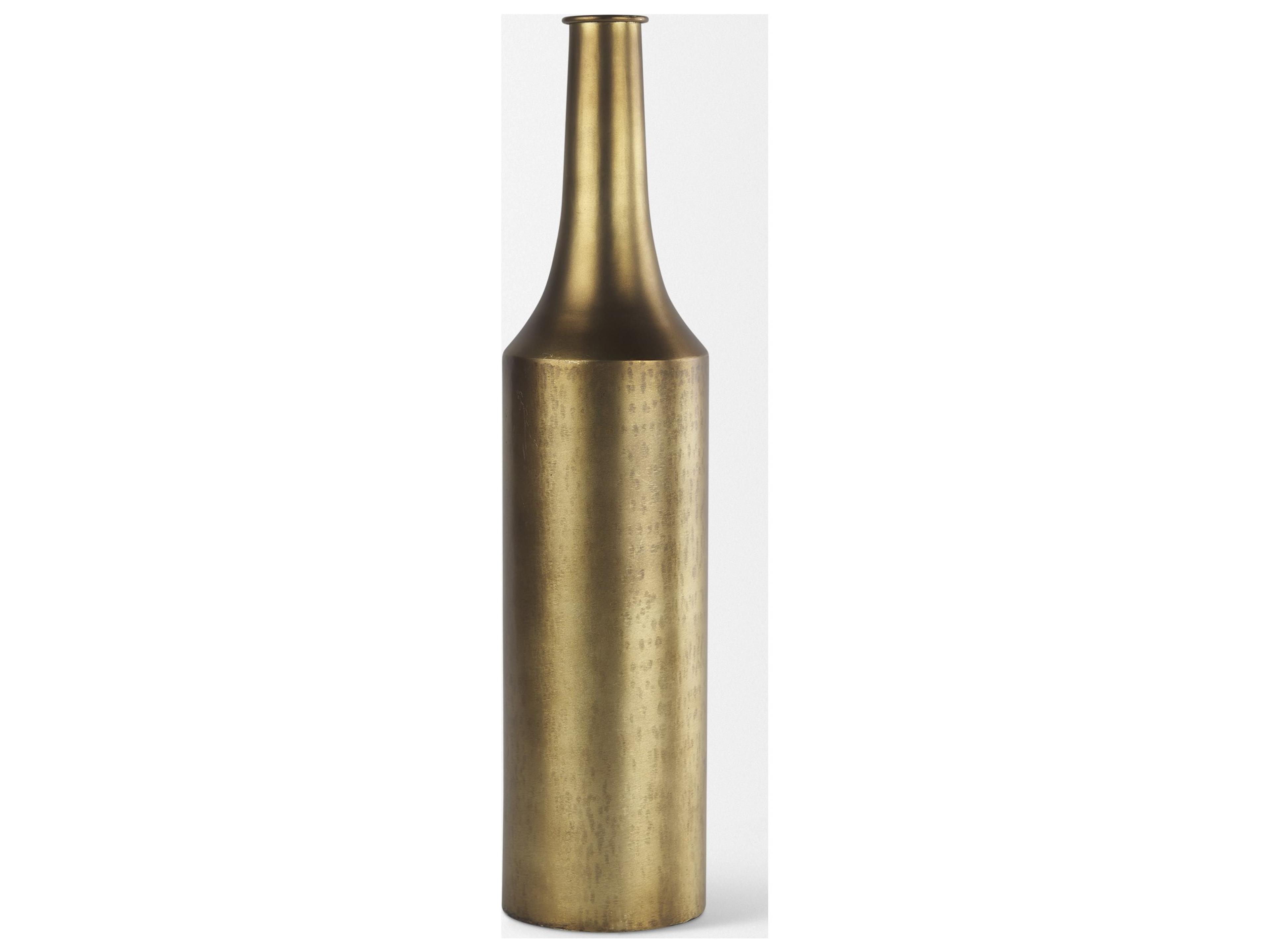 Mercana Aubrey  Large 24.0H Gold Iron Jug Vase