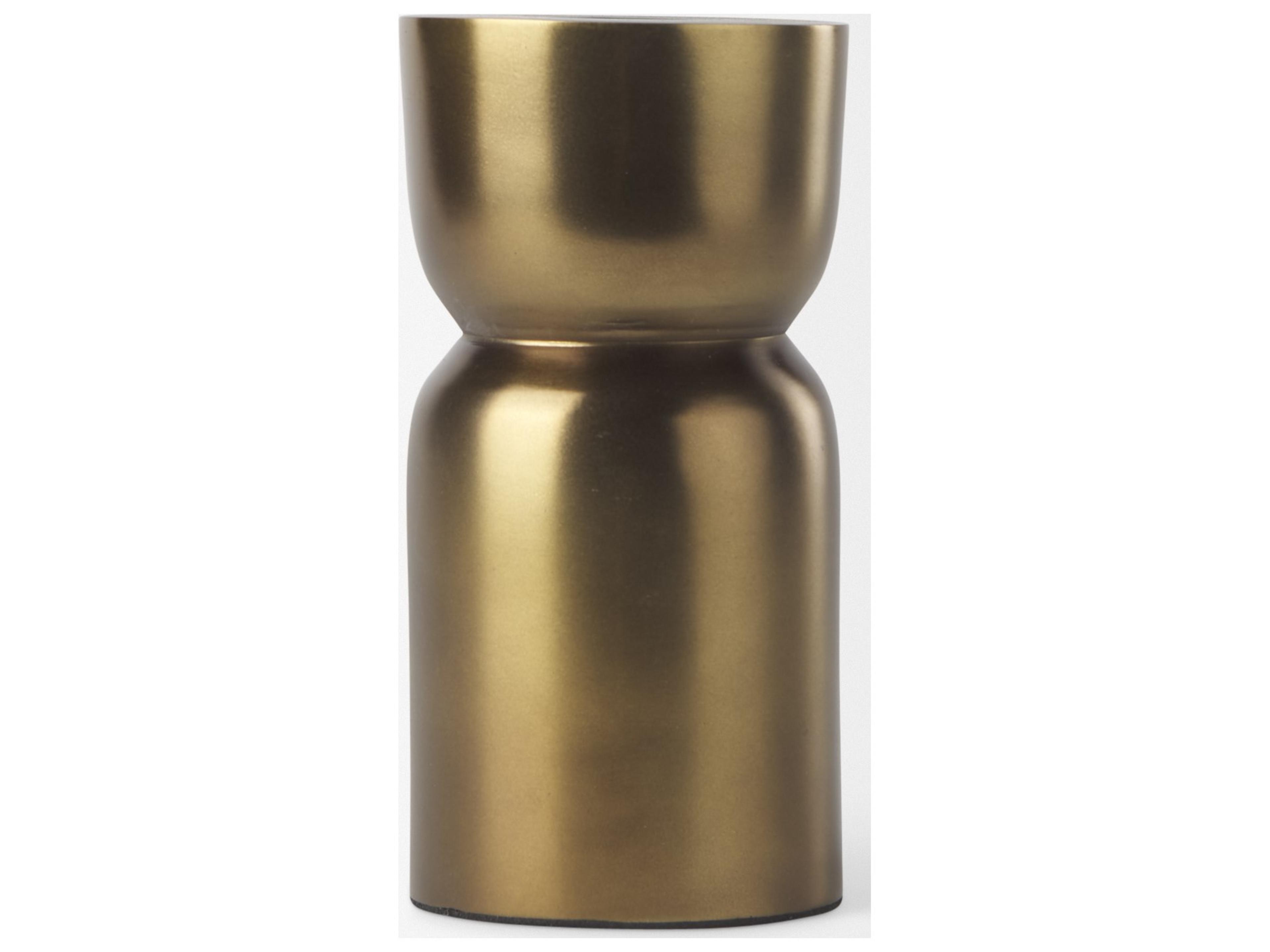 Mercana Malta Aluminum Candle Holder Small