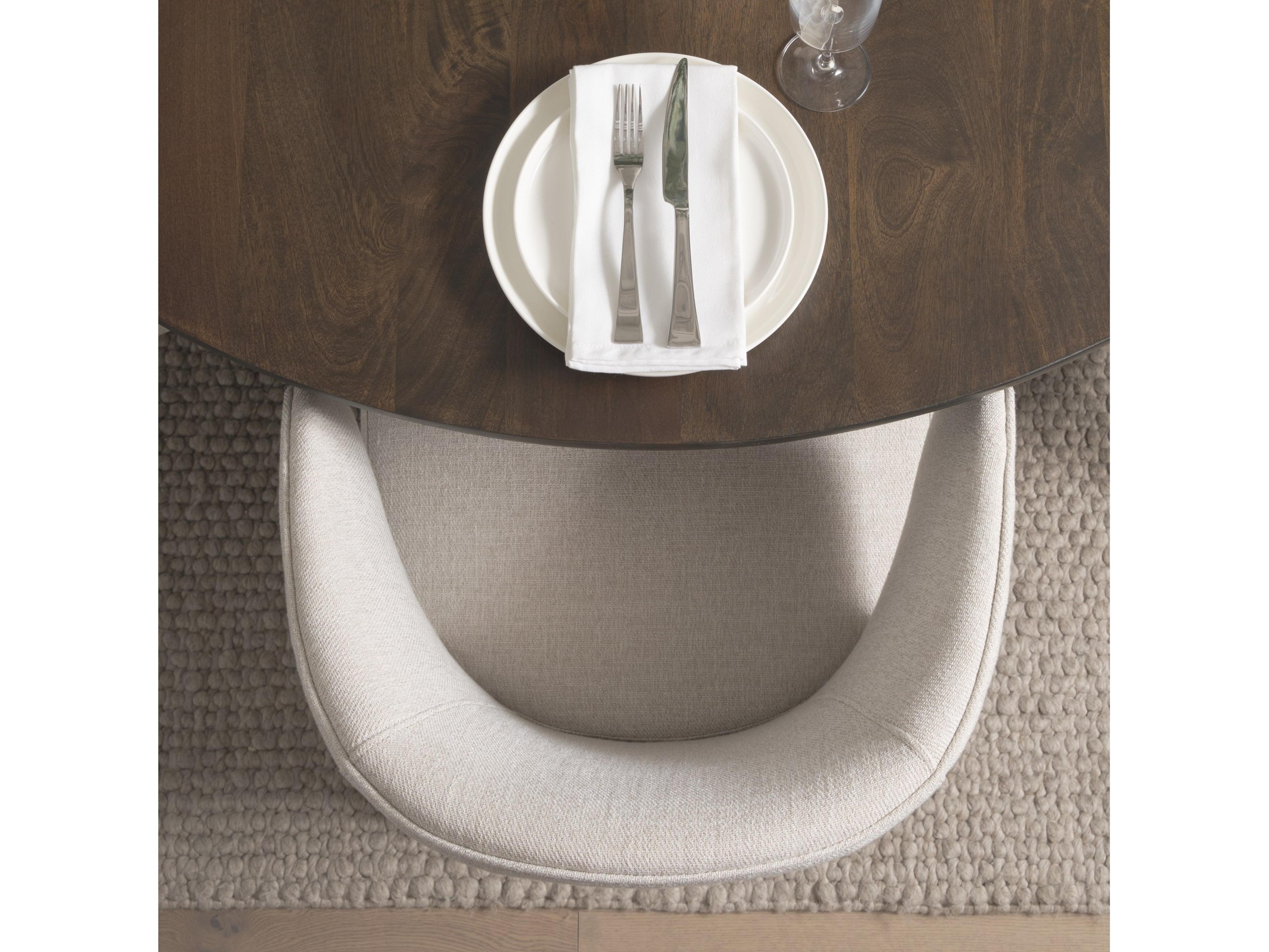 Mercana Terra Fluted Dining Table - 4 Niles Chairs