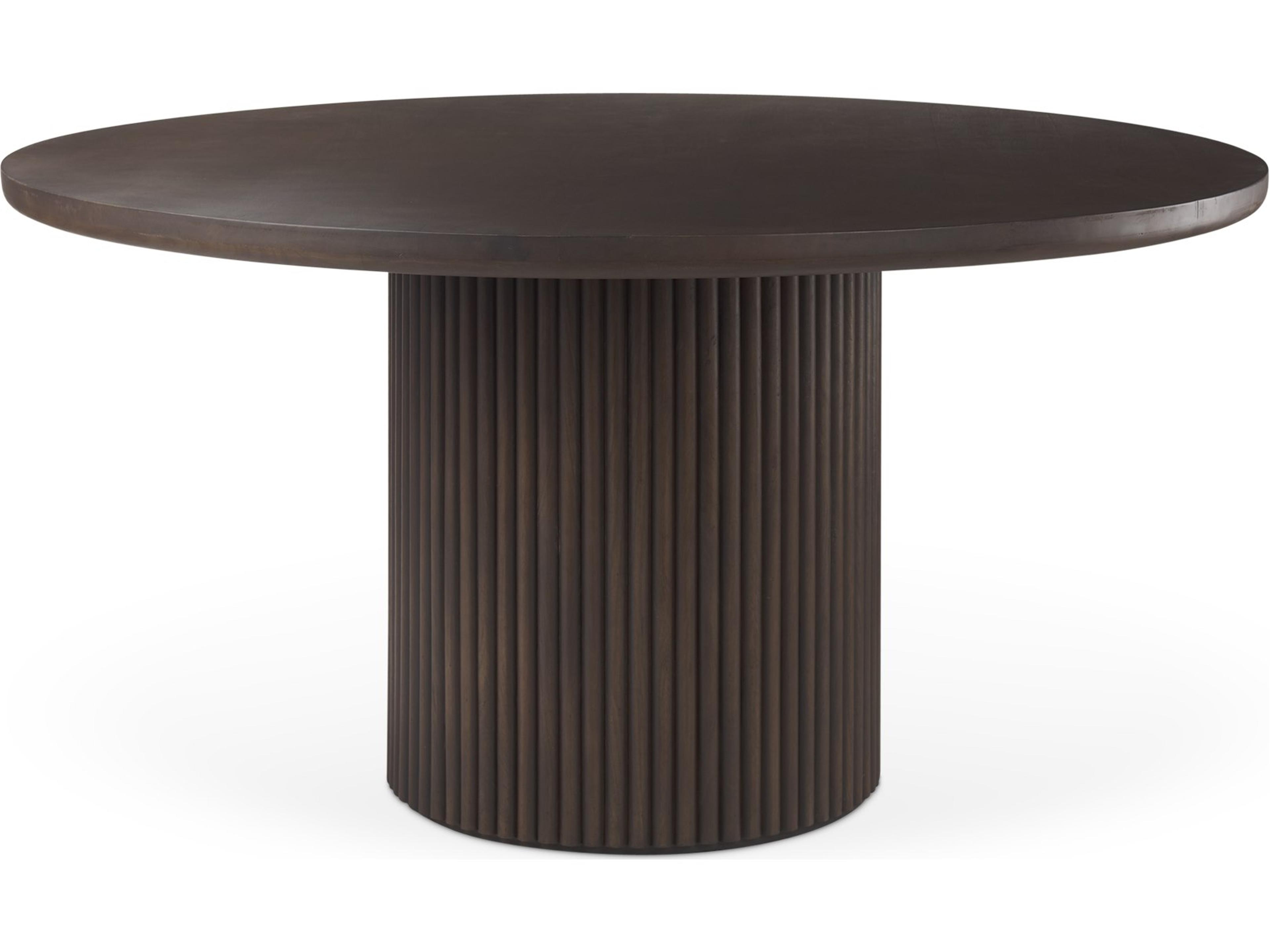 Terra Fluted Dining Table - 6 Niles Chairs