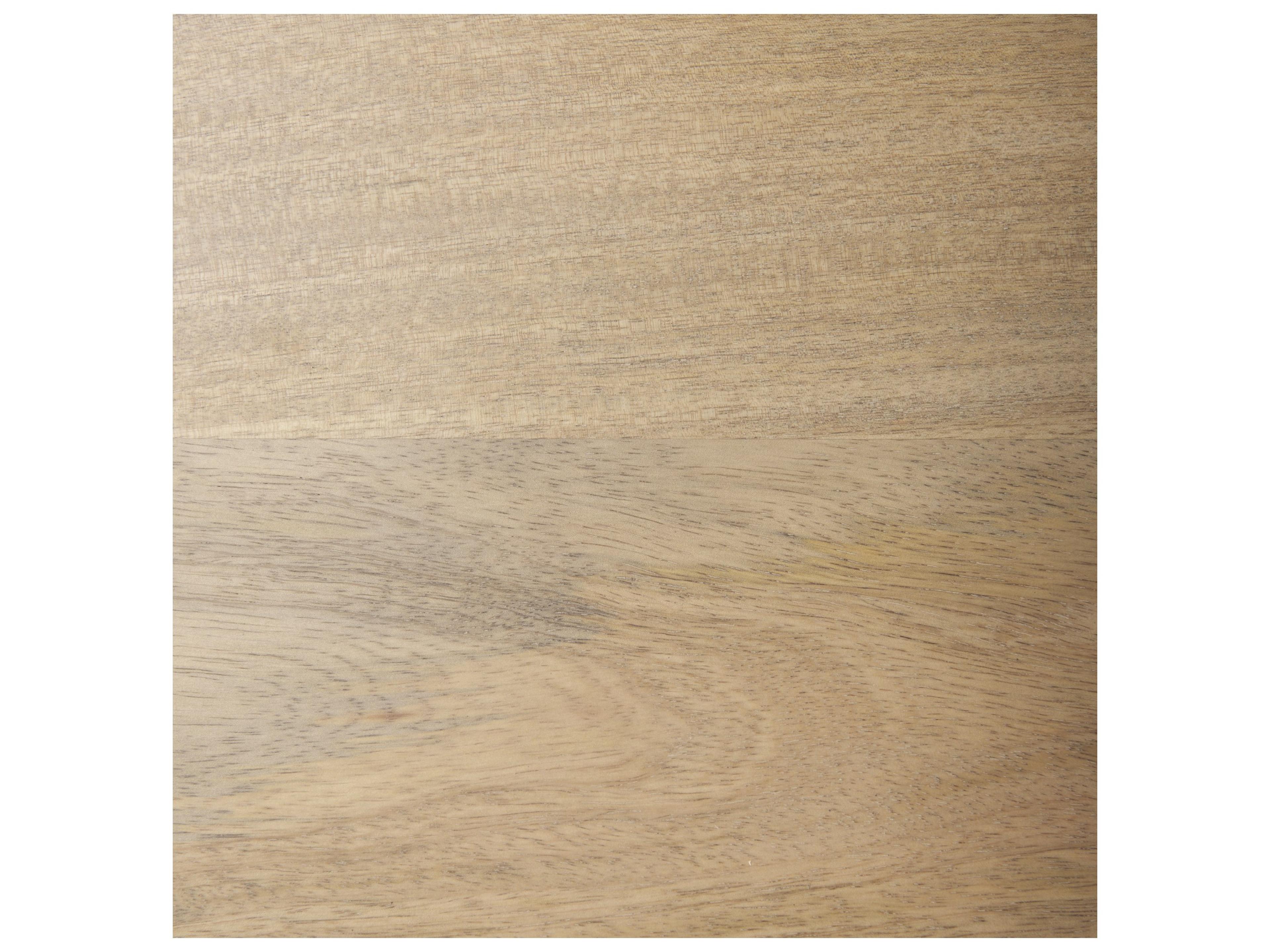 Mercana Grier 42" Square Light Brown Wood w/ Cane Coffee Table