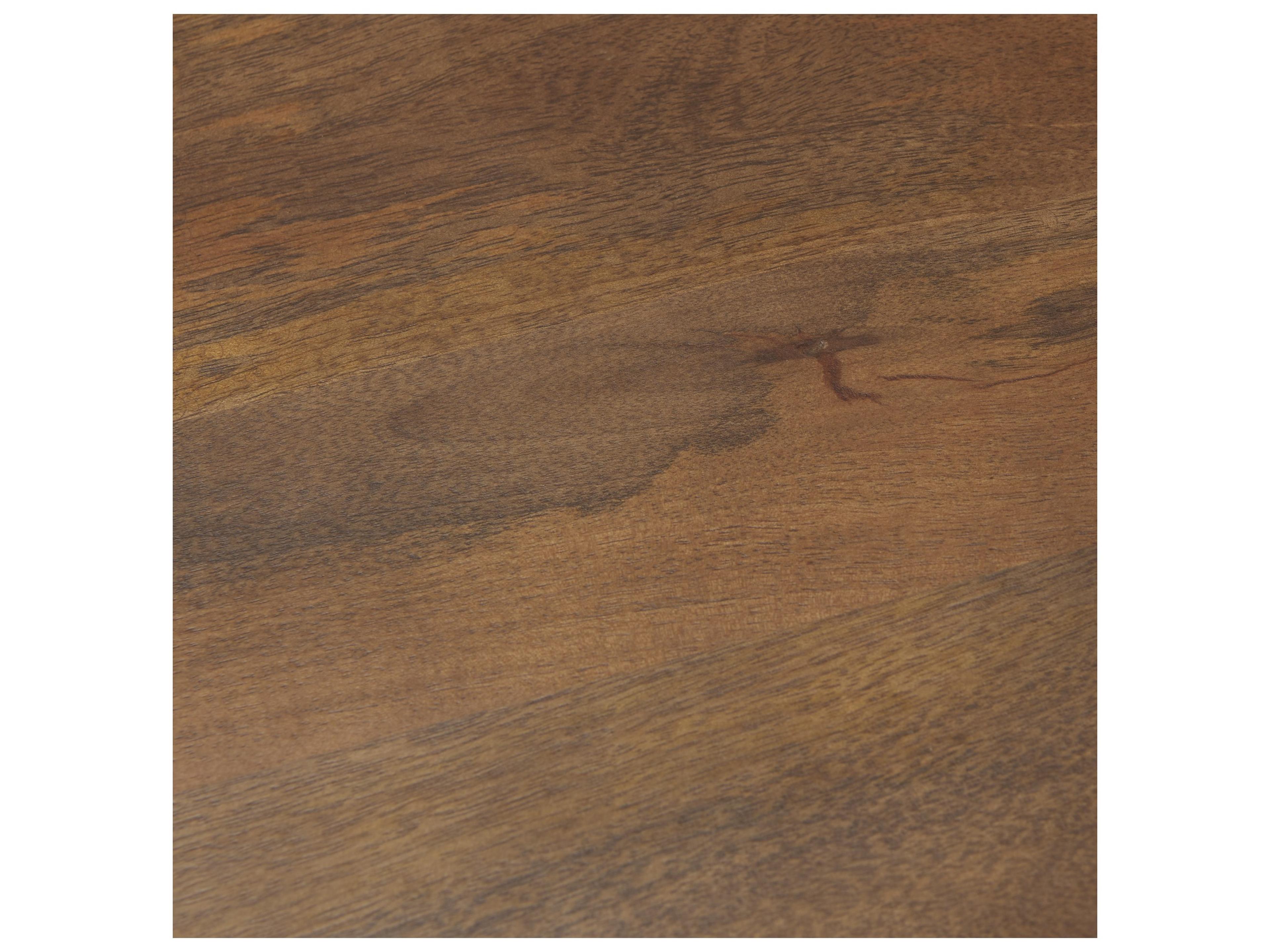 Mercana Enzo 32" Round Tabletop w/ Fluted Wood Base Foyer Accent Table