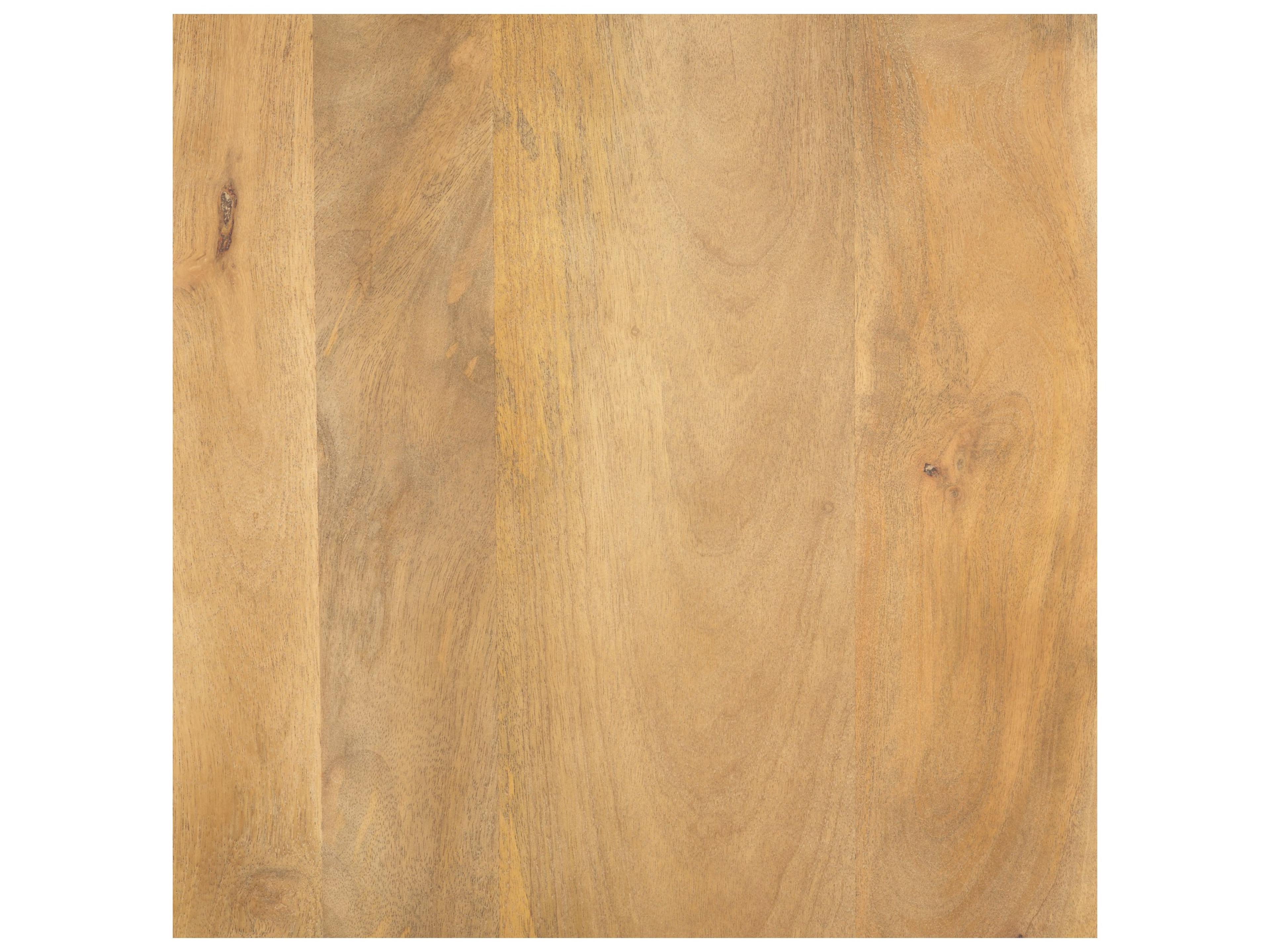 Mercana Alanna 22.0L x 15.0W x 22.0H Set of 2 Brown Wood Nesting Accent Tables