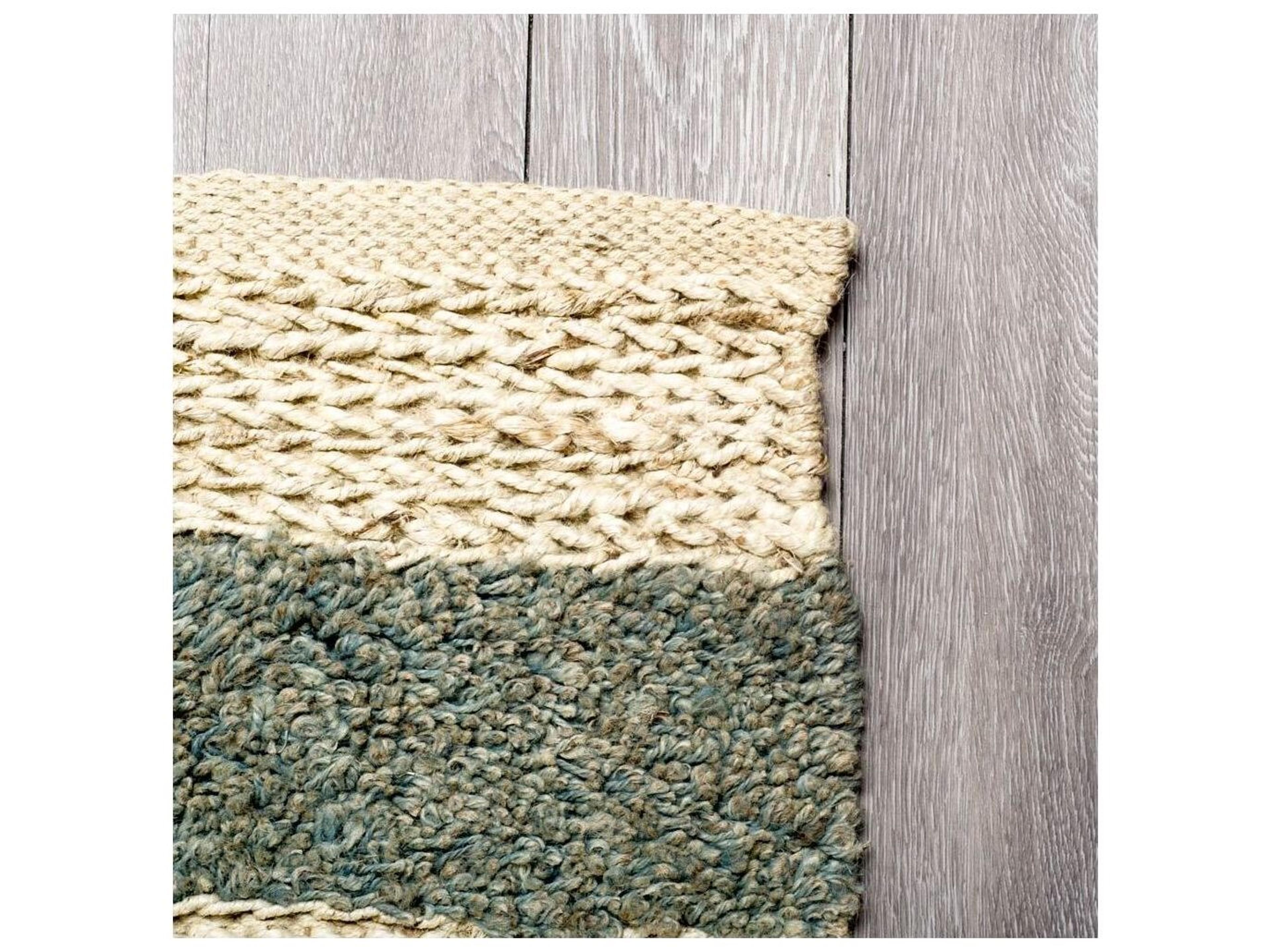 Mercana Dolman 8 x 10 Multi-Colored Jute Hand Woven Rug