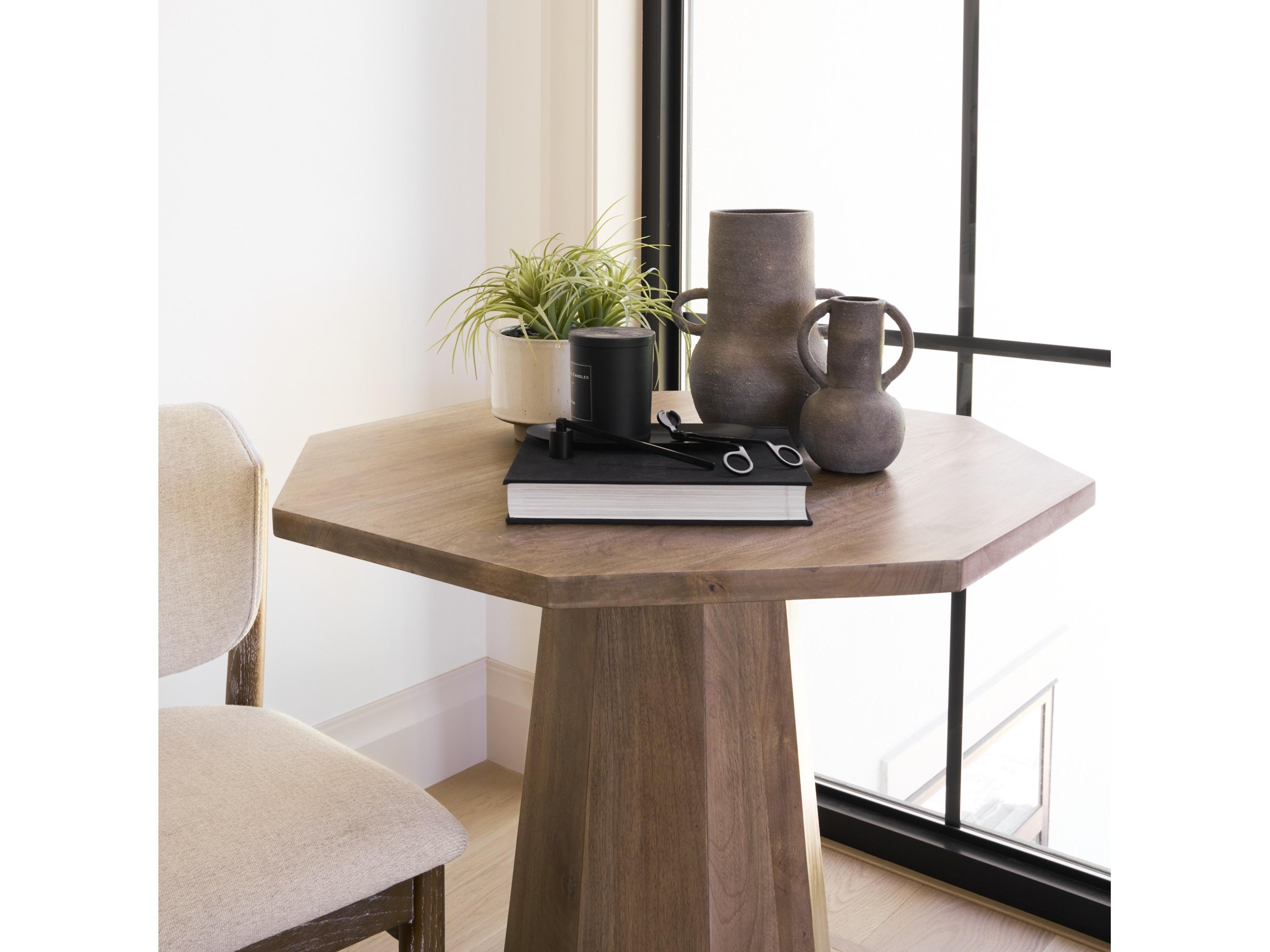 Mercana Armani 10.4H Brown-Gray Double Ear Ceramic Vase