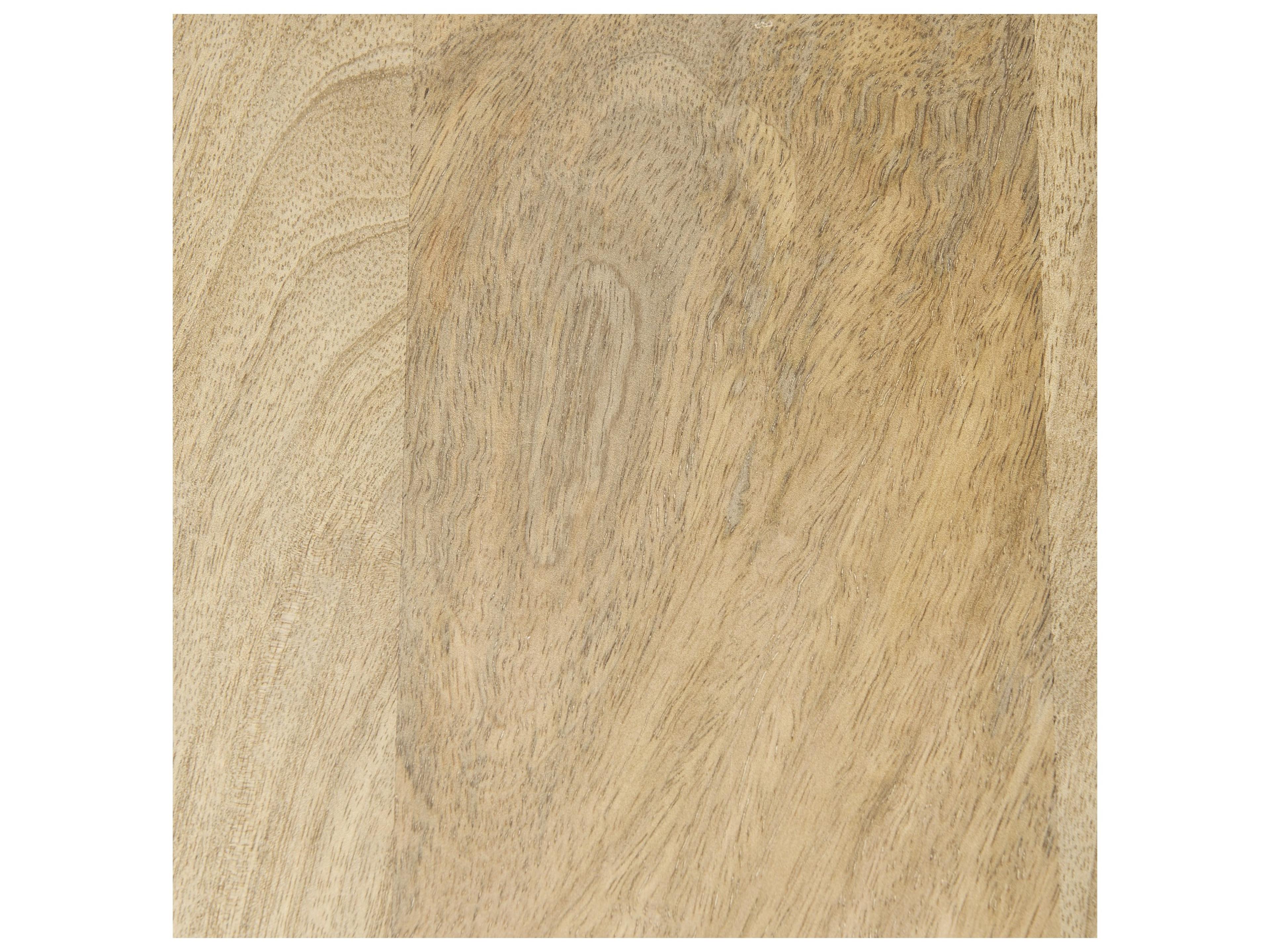 Mercana Candace Light Wood Bridge Accent Table