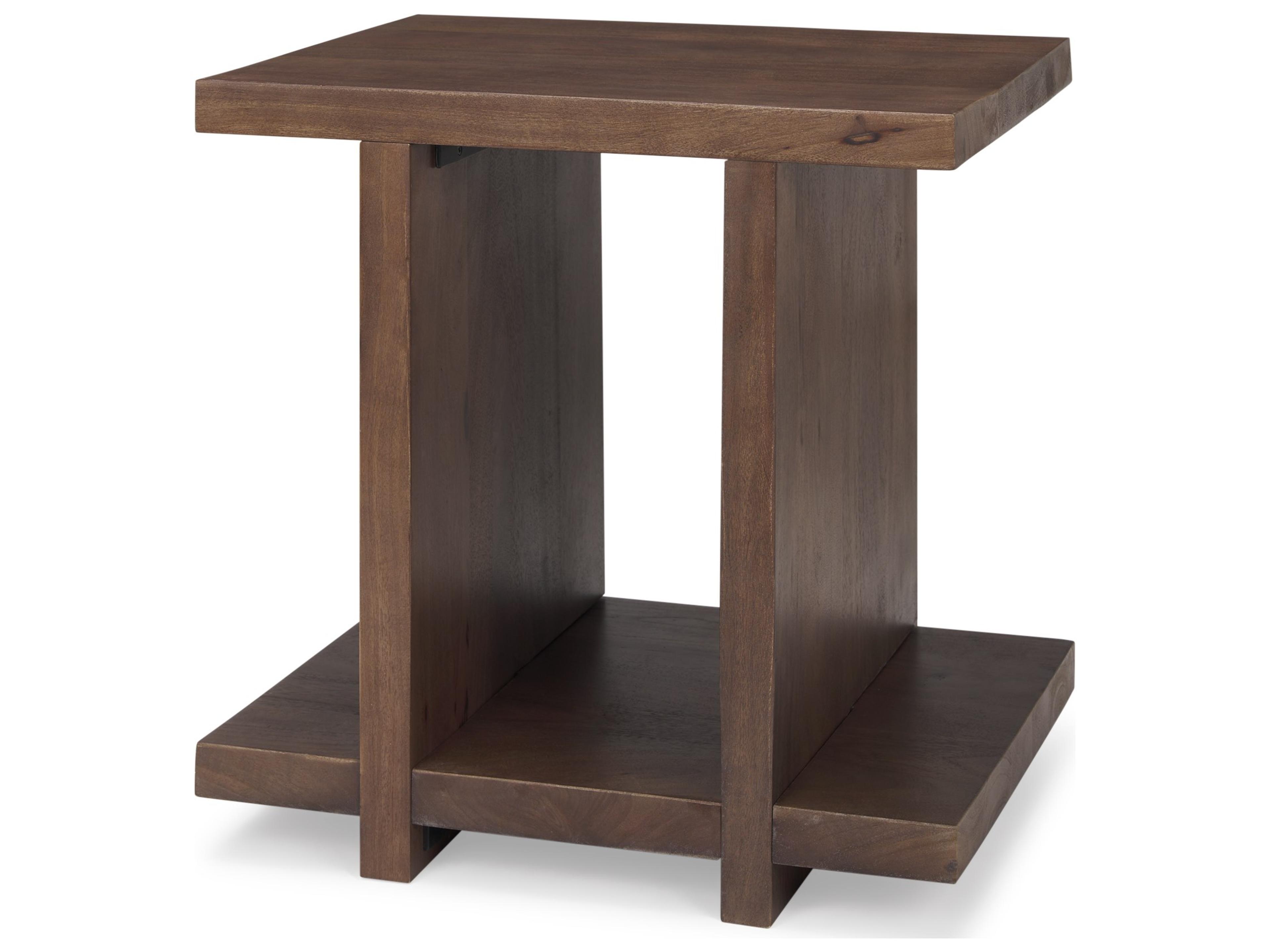 Nohr Medium Brown Wood Accent Table