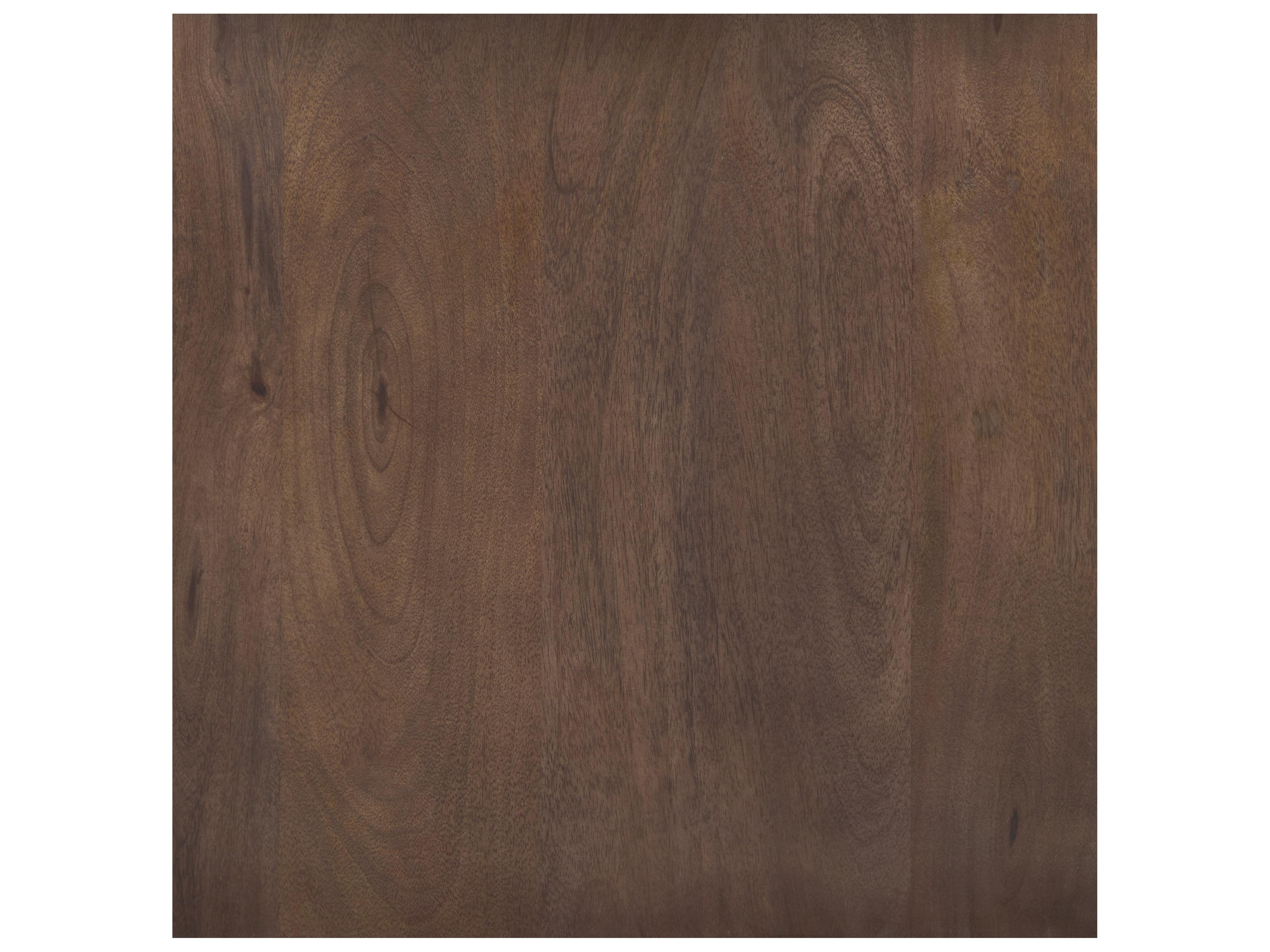 Mercana Nohr Medium Brown Wood Accent Table