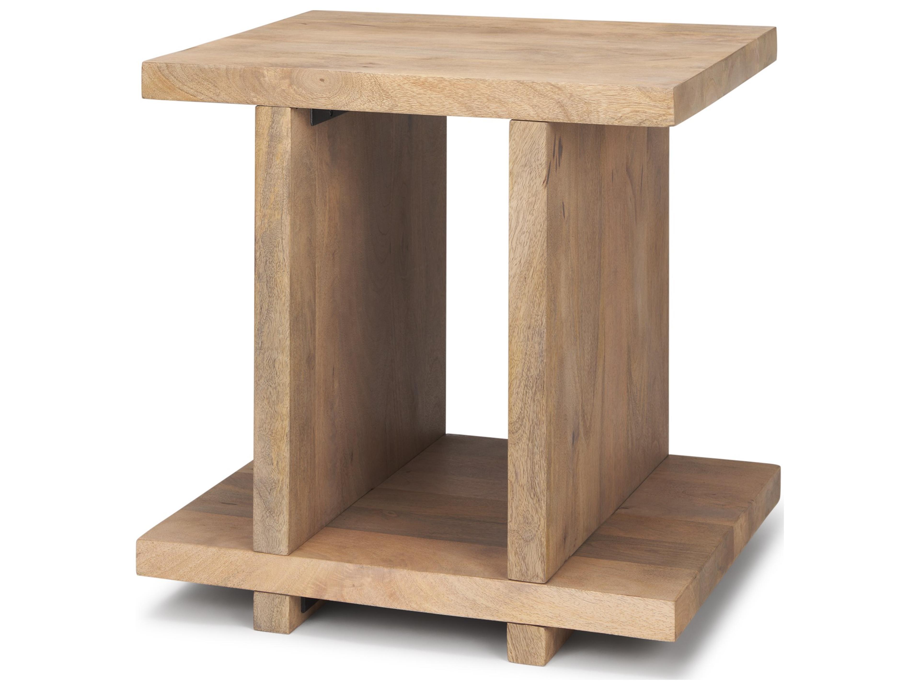 Nohr Light Brown Accent Table