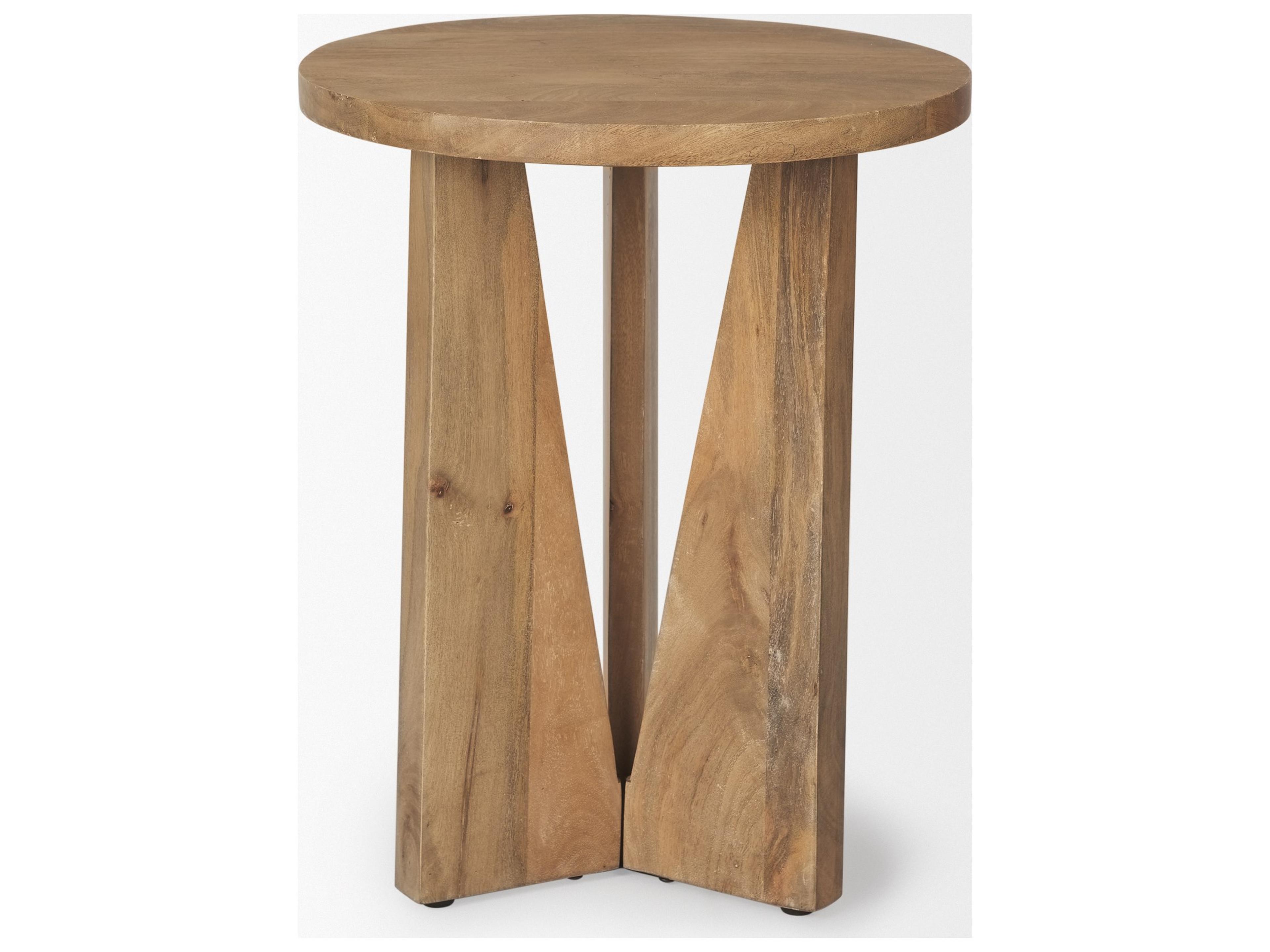 Mercana Mattius Light Wood Accent Table