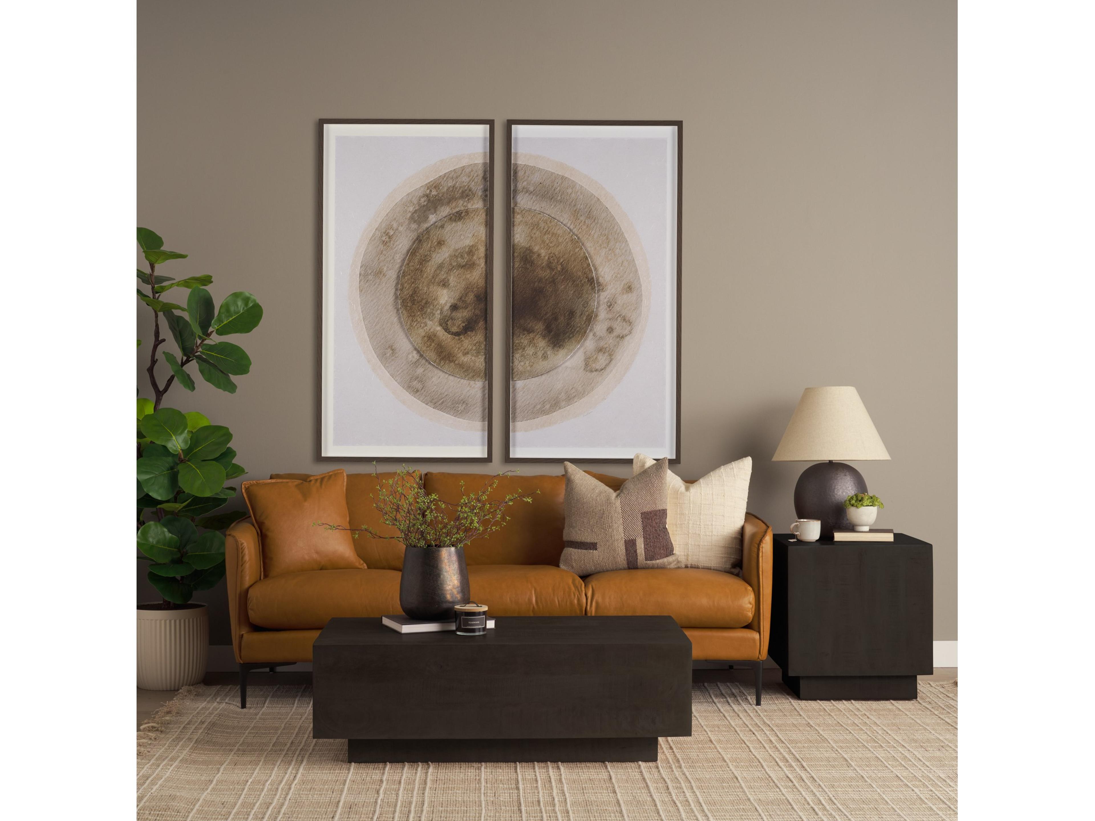 Mercana Hayden Dark Brown Wood End/Side Table