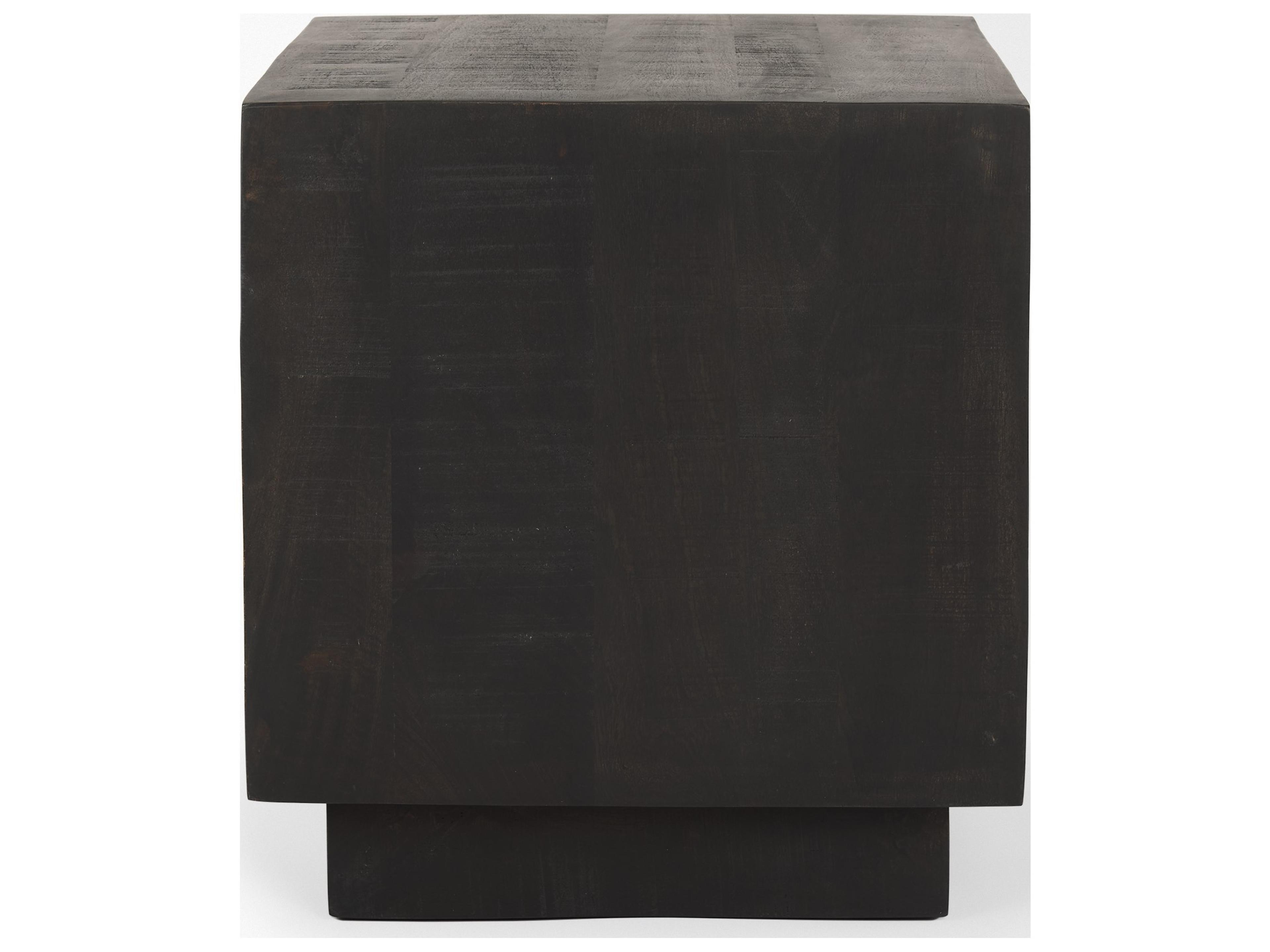 Mercana Hayden Dark Brown Wood End/Side Table