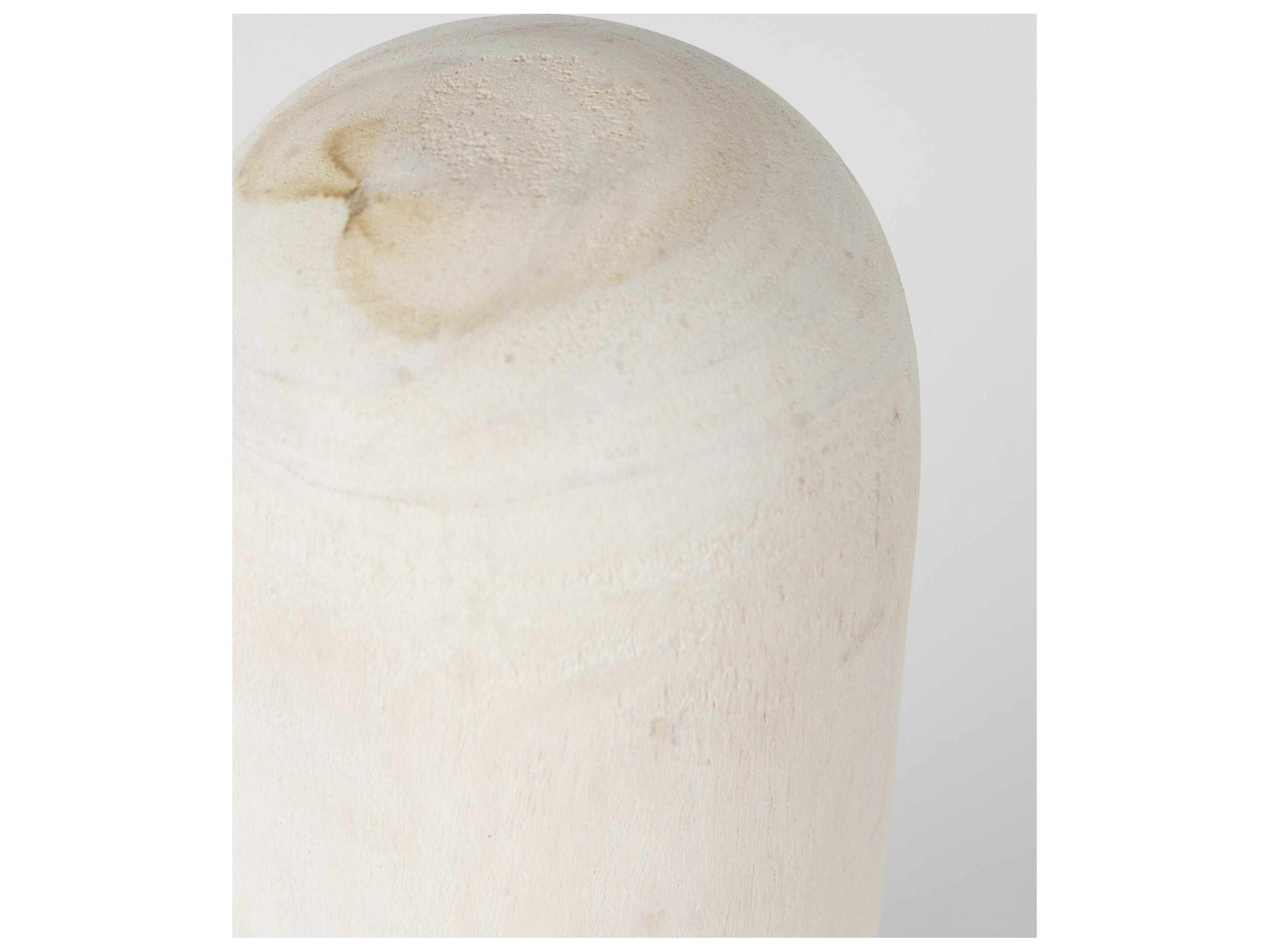 Mercana Knox Medium White-Wash Wood Decorative Object