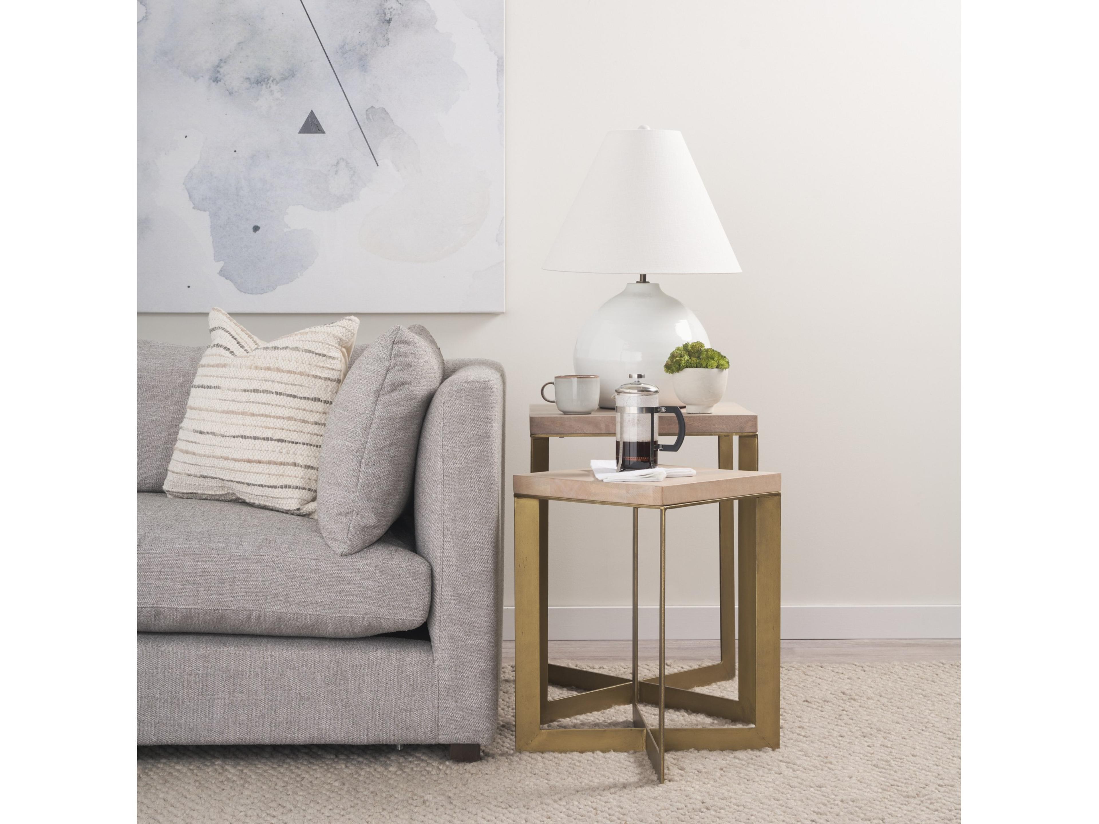 Mercana Mehdi White Ceramic Table Lamp