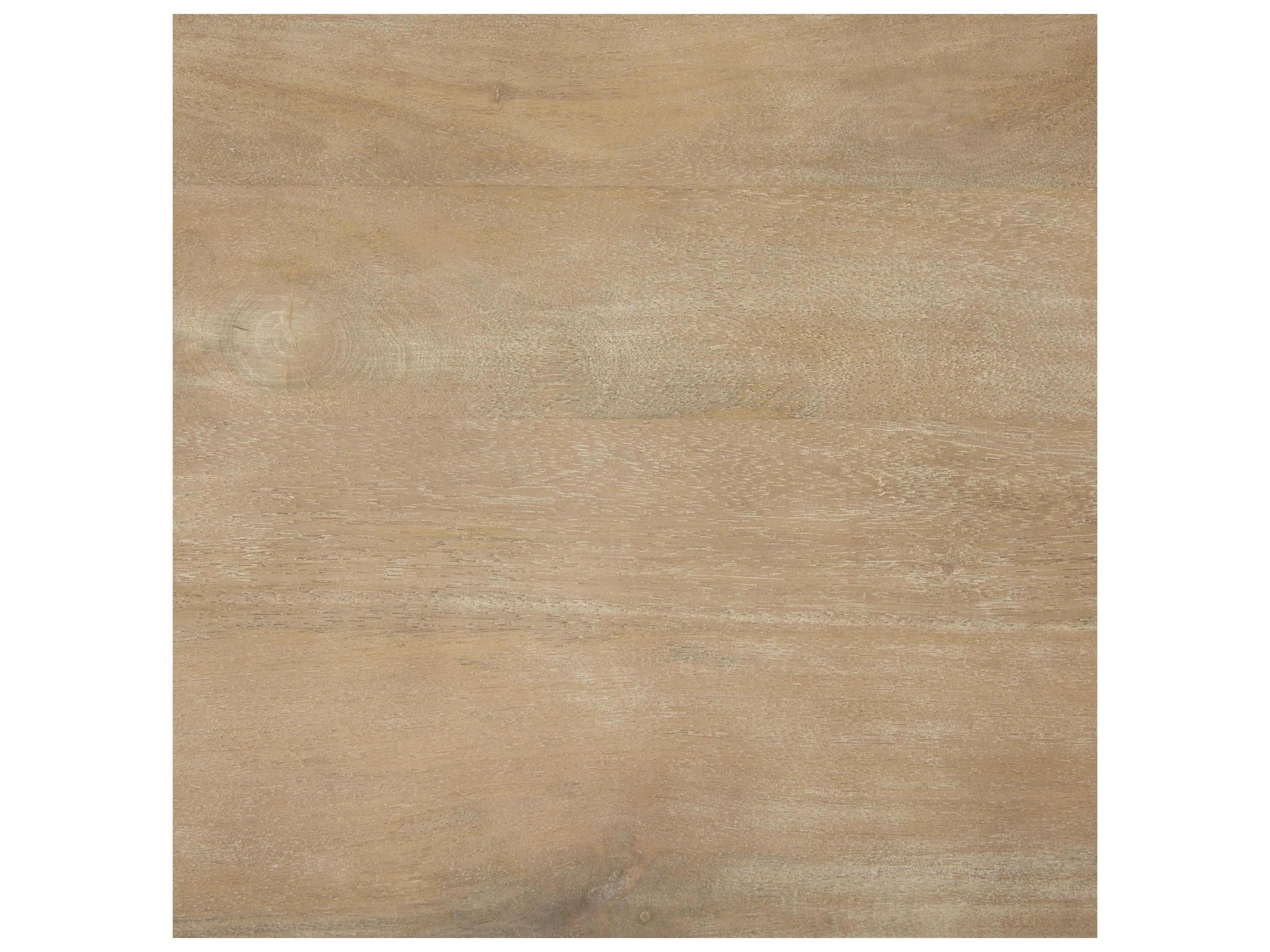 Mercana Grier 65" Light Brown Solid Wood w/ Cane Console Table