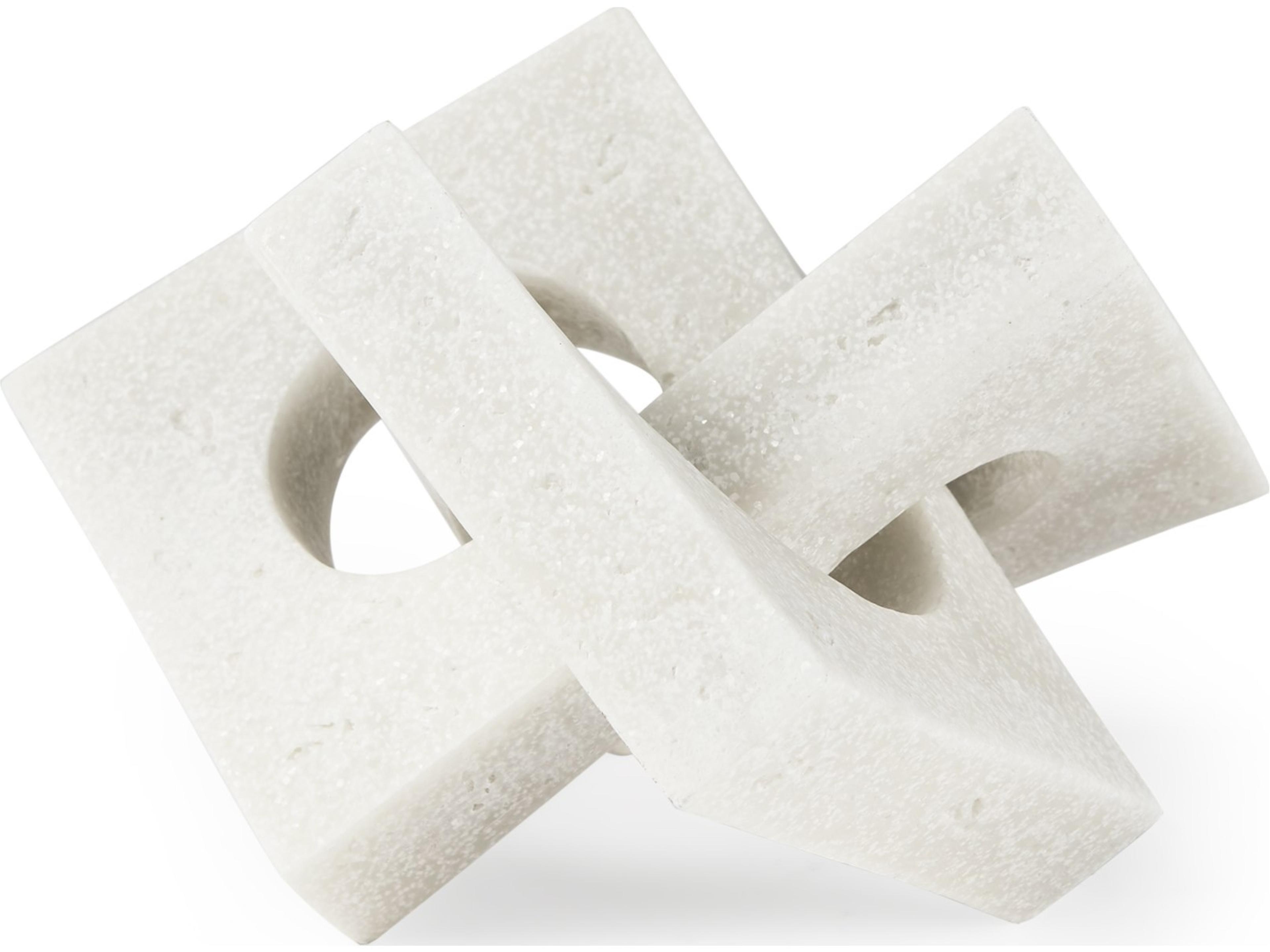 Linx  Small Granite Resin Sculpture Decorative Object