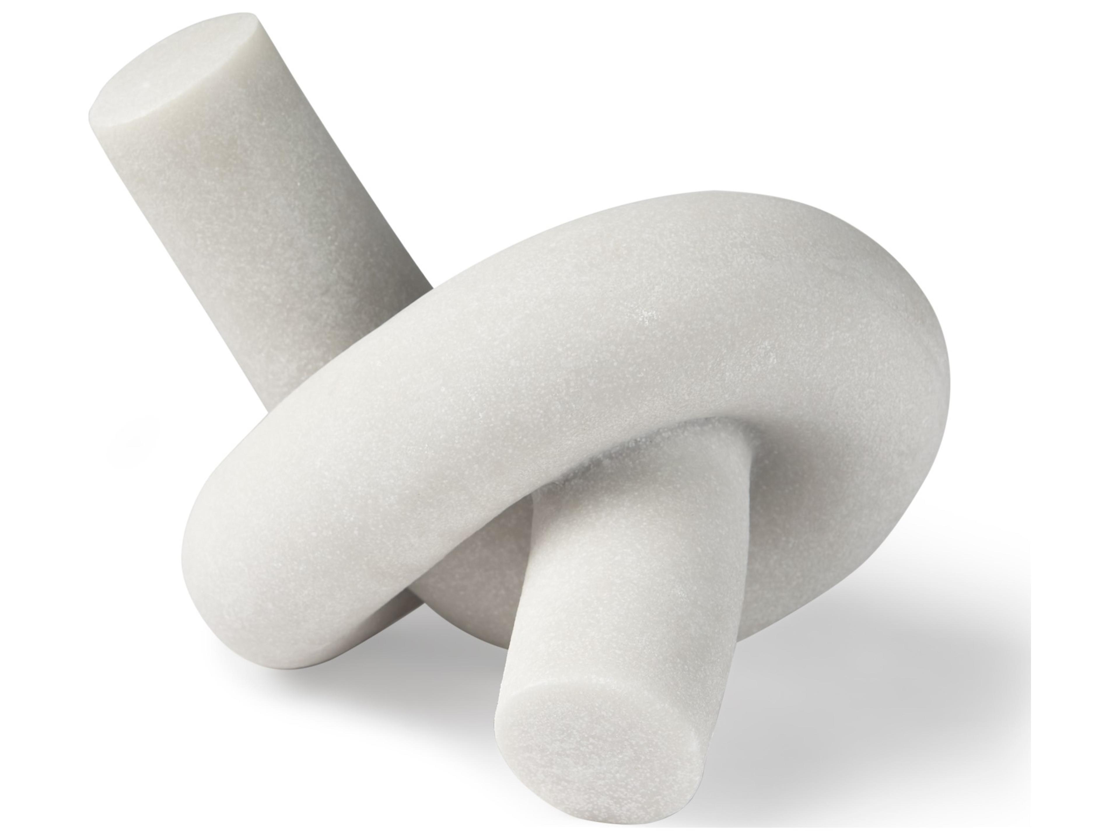 Otto  Granite Resin Large Knot Sculpture Decorative Object