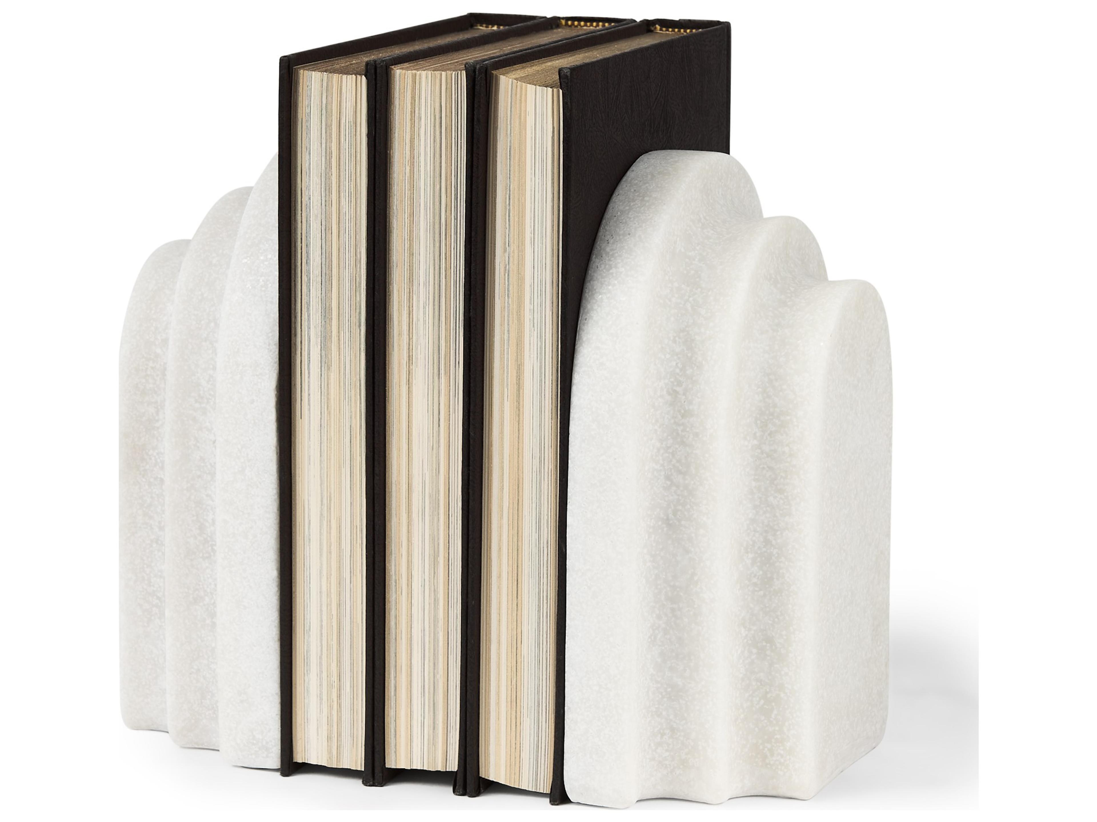 Empire Granite Resin Arc Book End Set