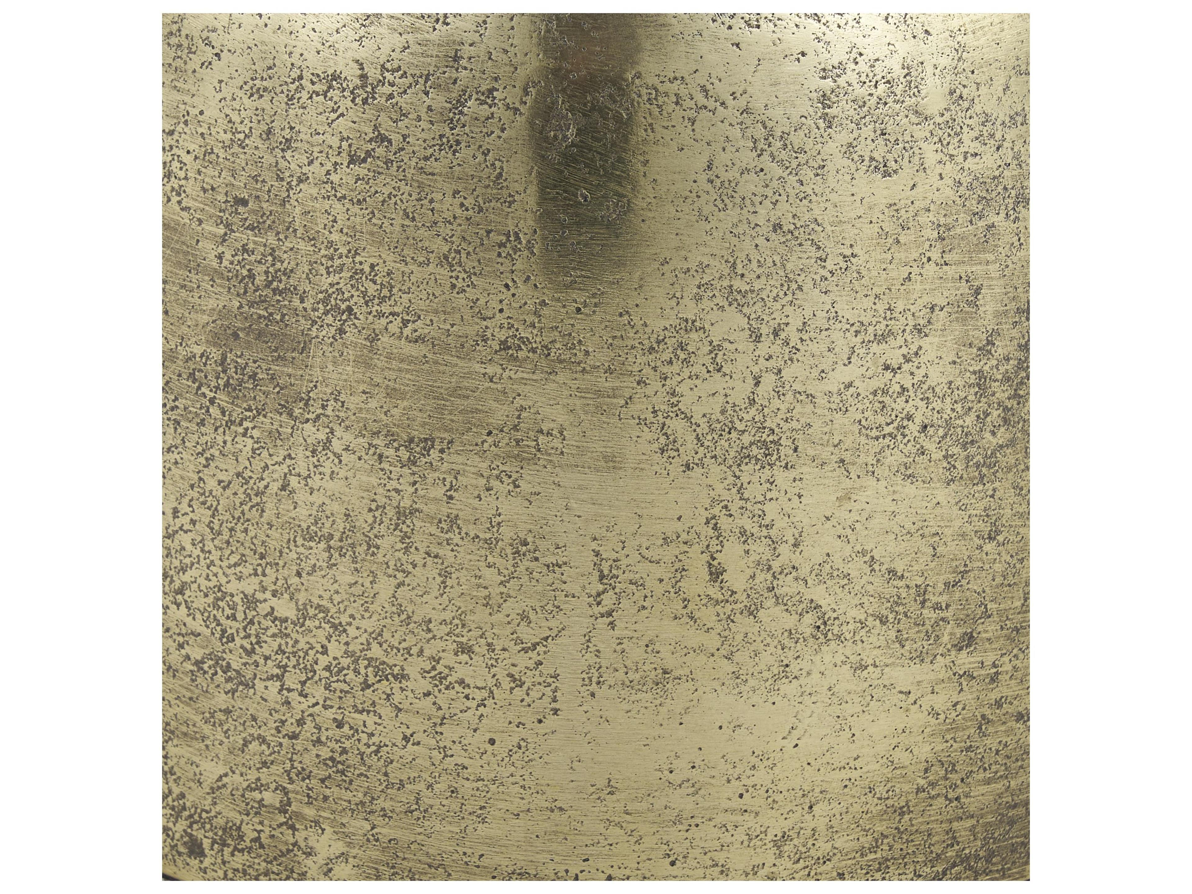 Mercana Quonset Short Brass Finished Aluminum Metal Ornament