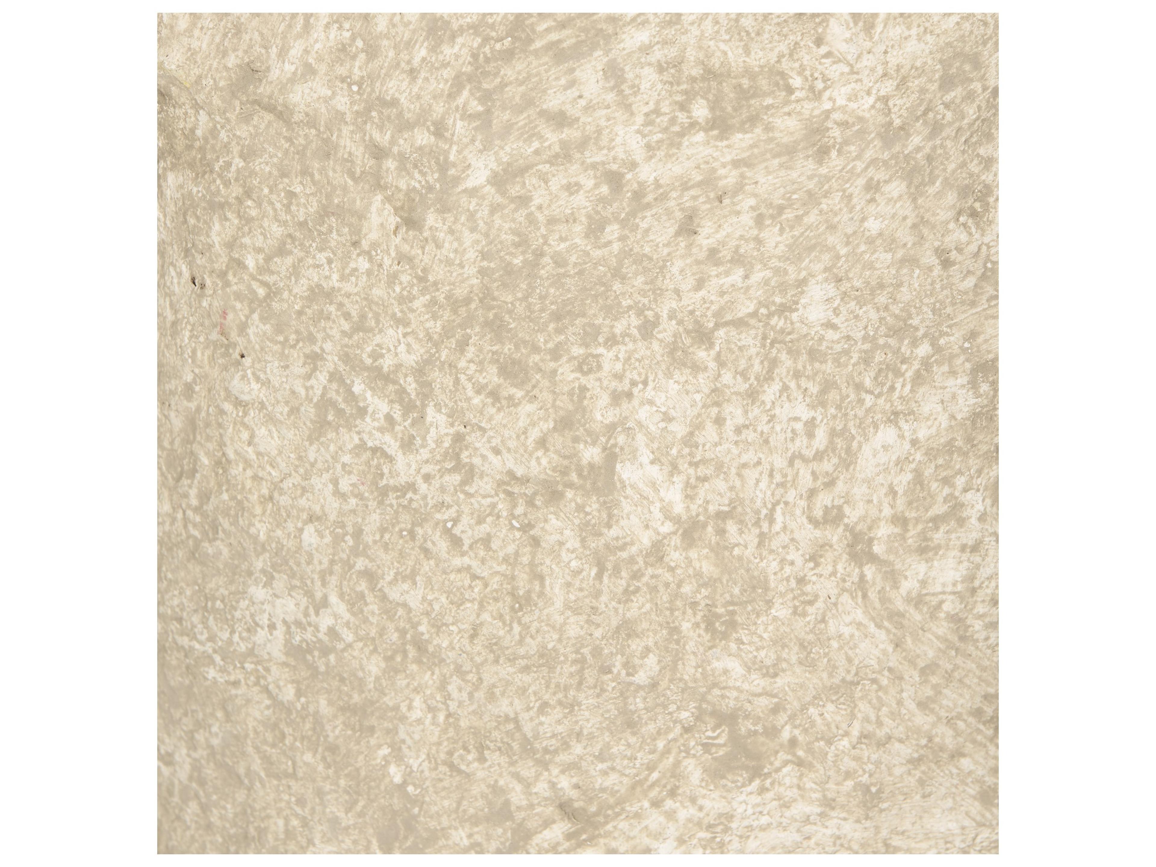 Mercana Rama Small Beige Paper Mache Floor Vase