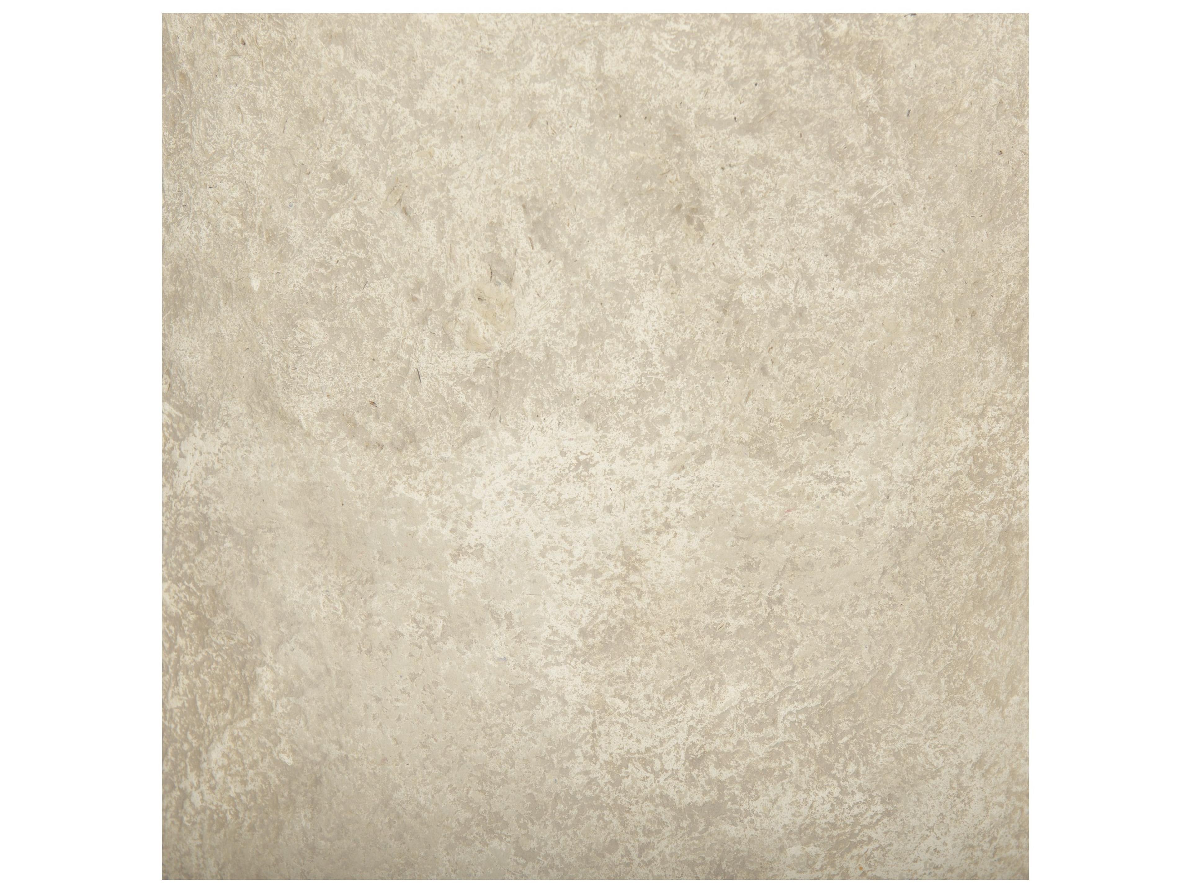 Mercana Rama Large Beige Paper Mache Floor Vase