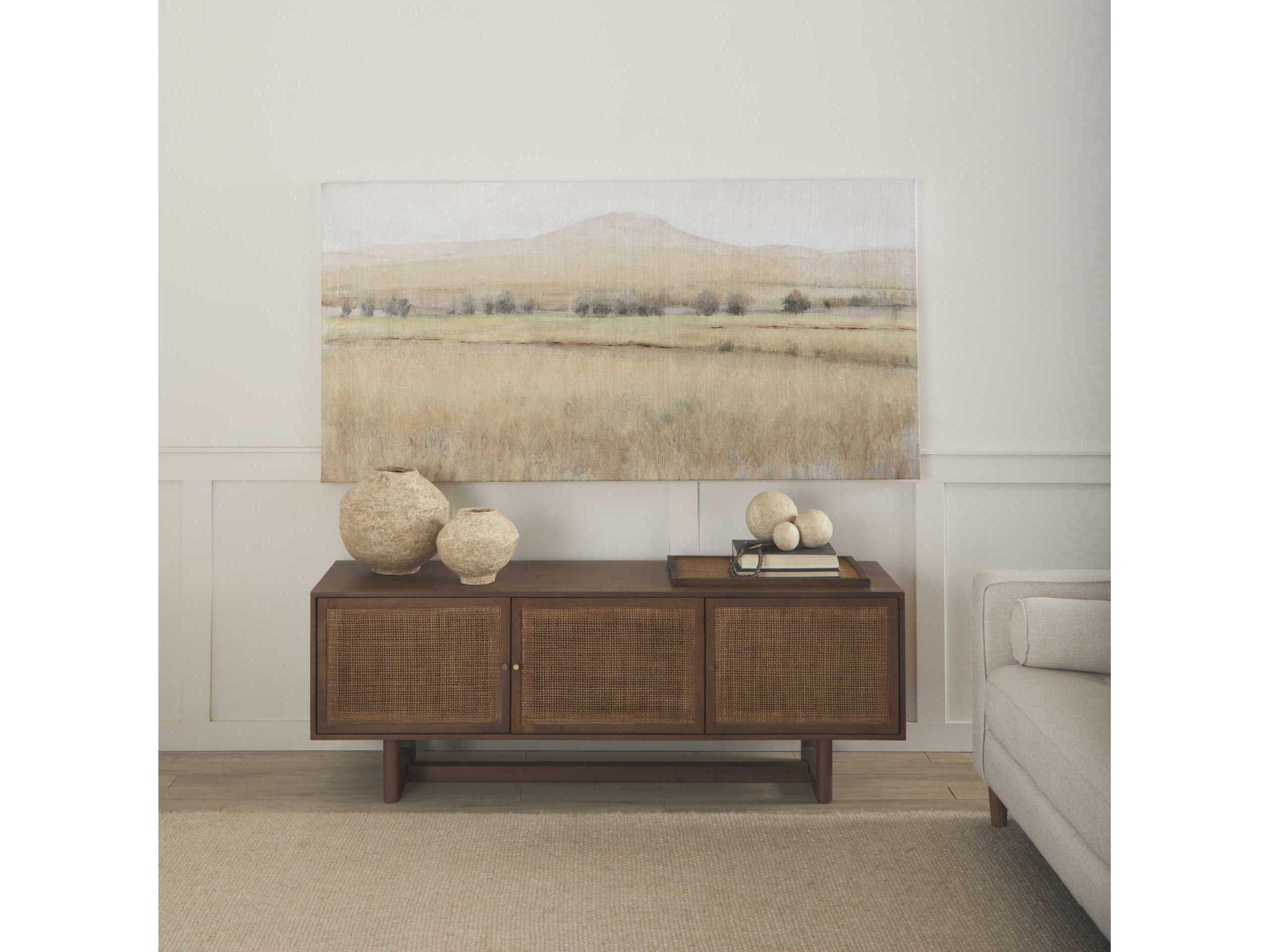 Mercana Ritu Small Beige Paper Mache Pot Vase